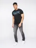Crosshatch Mens Svelte Stretch Jeans Dark Grey sold by Brand Corner