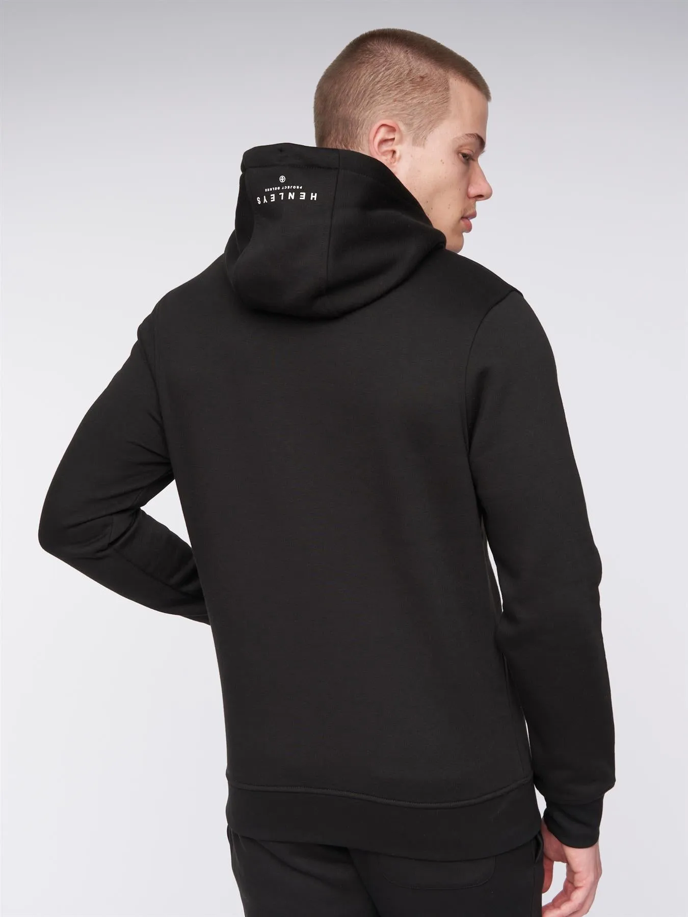 Mens Aitchen Hoodie Black sold by Brand Corner product image thumbnail 5