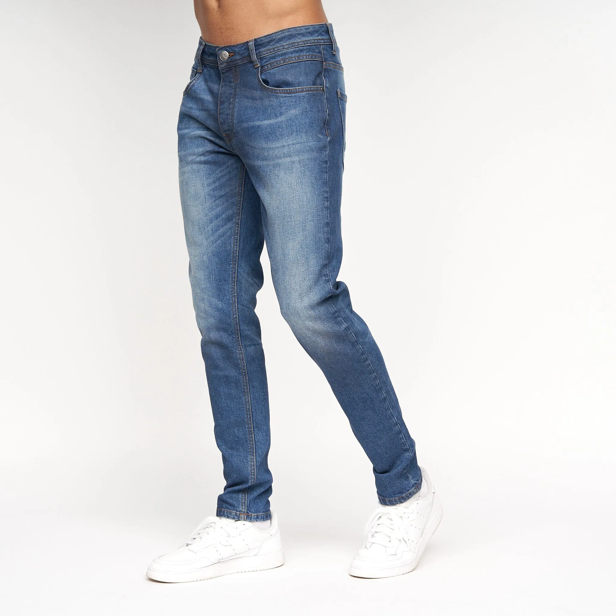Crosshatch - Sheldons Slim Fit Jeans Stone Wash sold by Brand Corner product image thumbnail 2