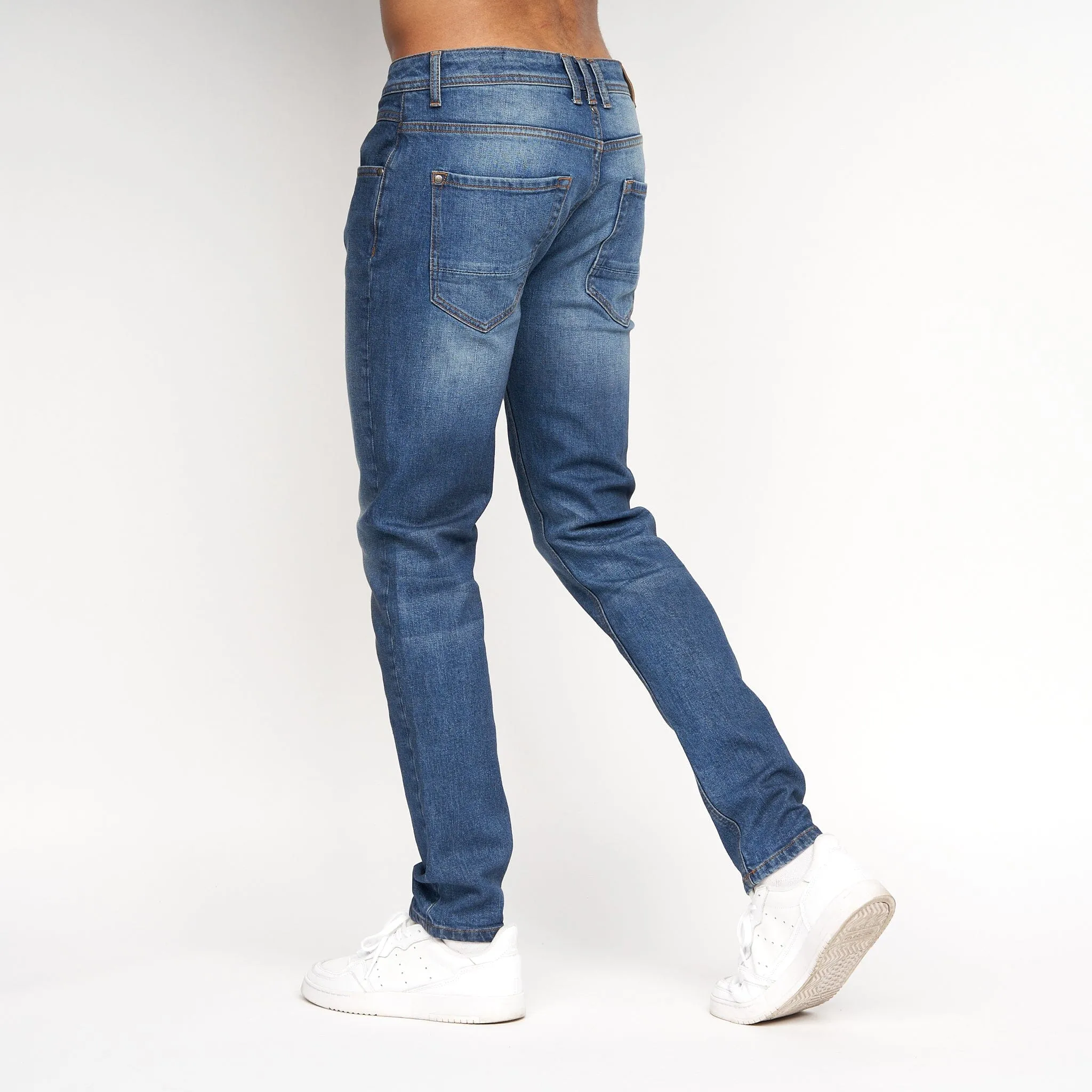 Crosshatch - Sheldons Slim Fit Jeans Stone Wash sold by Brand Corner product image thumbnail 4