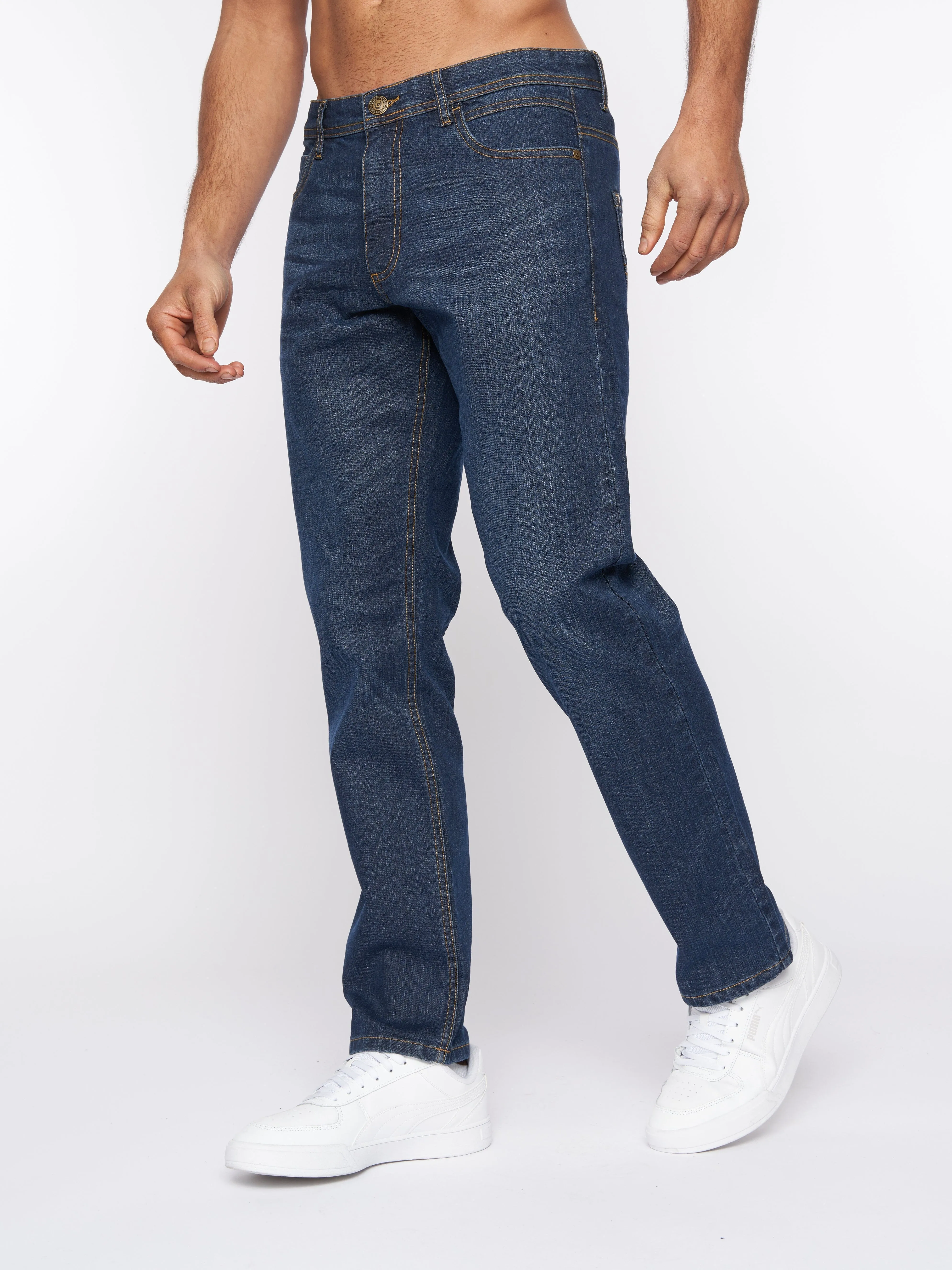Mens Hydras Straight Leg Jeans Dark Wash sold by Brand Corner product image thumbnail 3