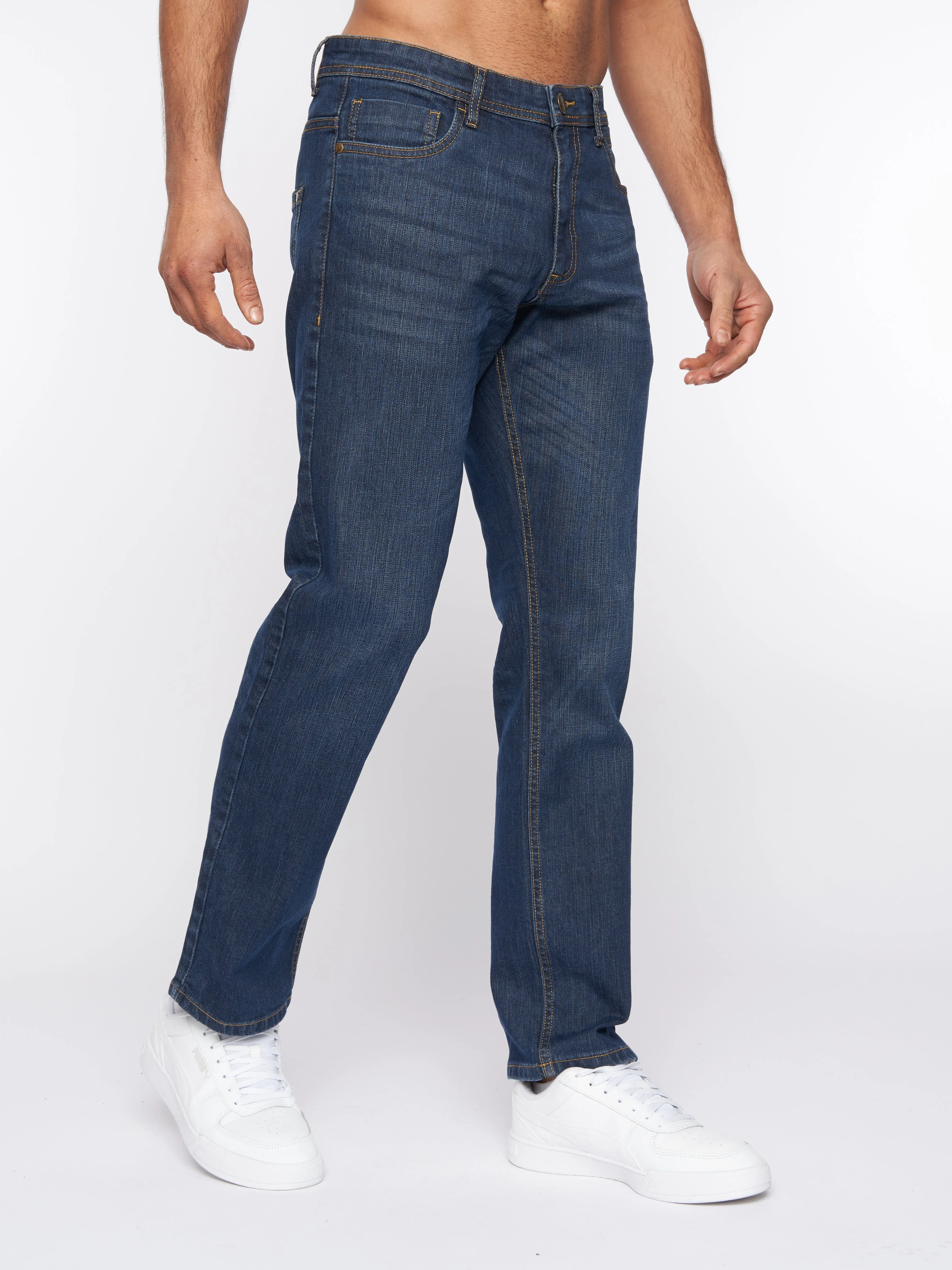Mens Hydras Straight Leg Jeans Dark Wash sold by Brand Corner product image thumbnail 4