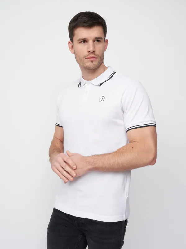 Hendamore Polo White/Black made by Brand Corner