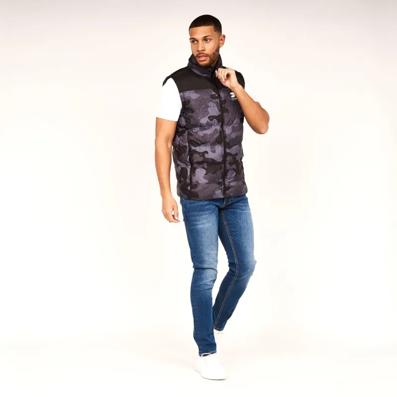 Crosshatch Mens Gooseback Gilet sold by Brand Corner