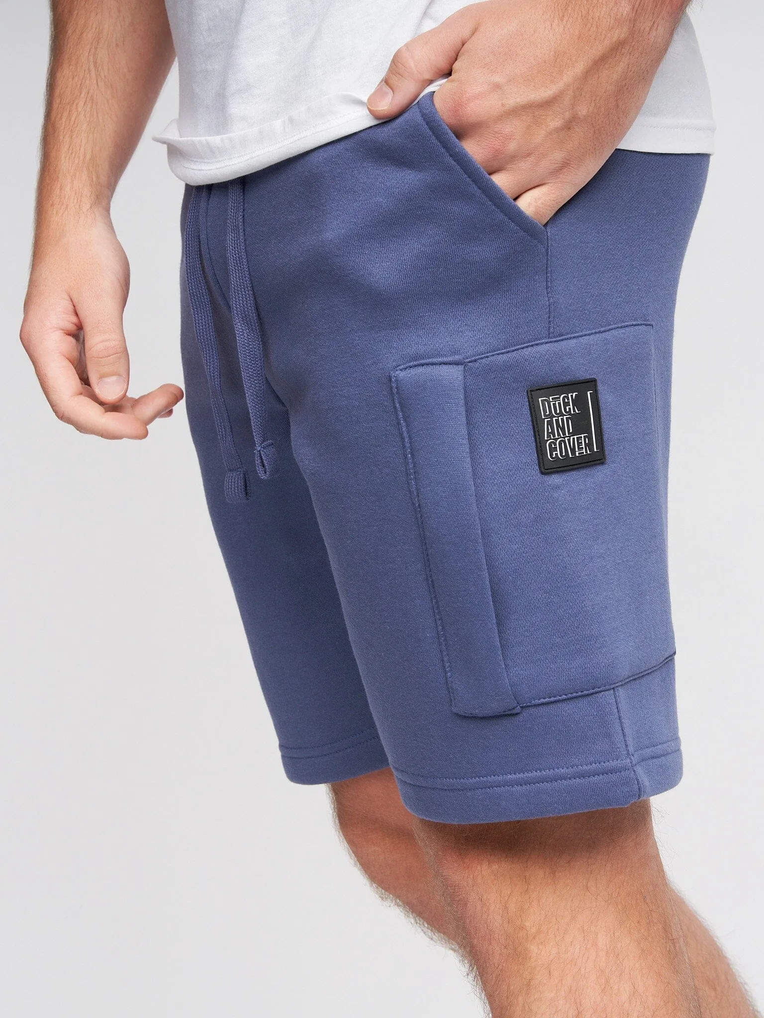 Milgate Jog Shorts Navy sold by Brand Corner