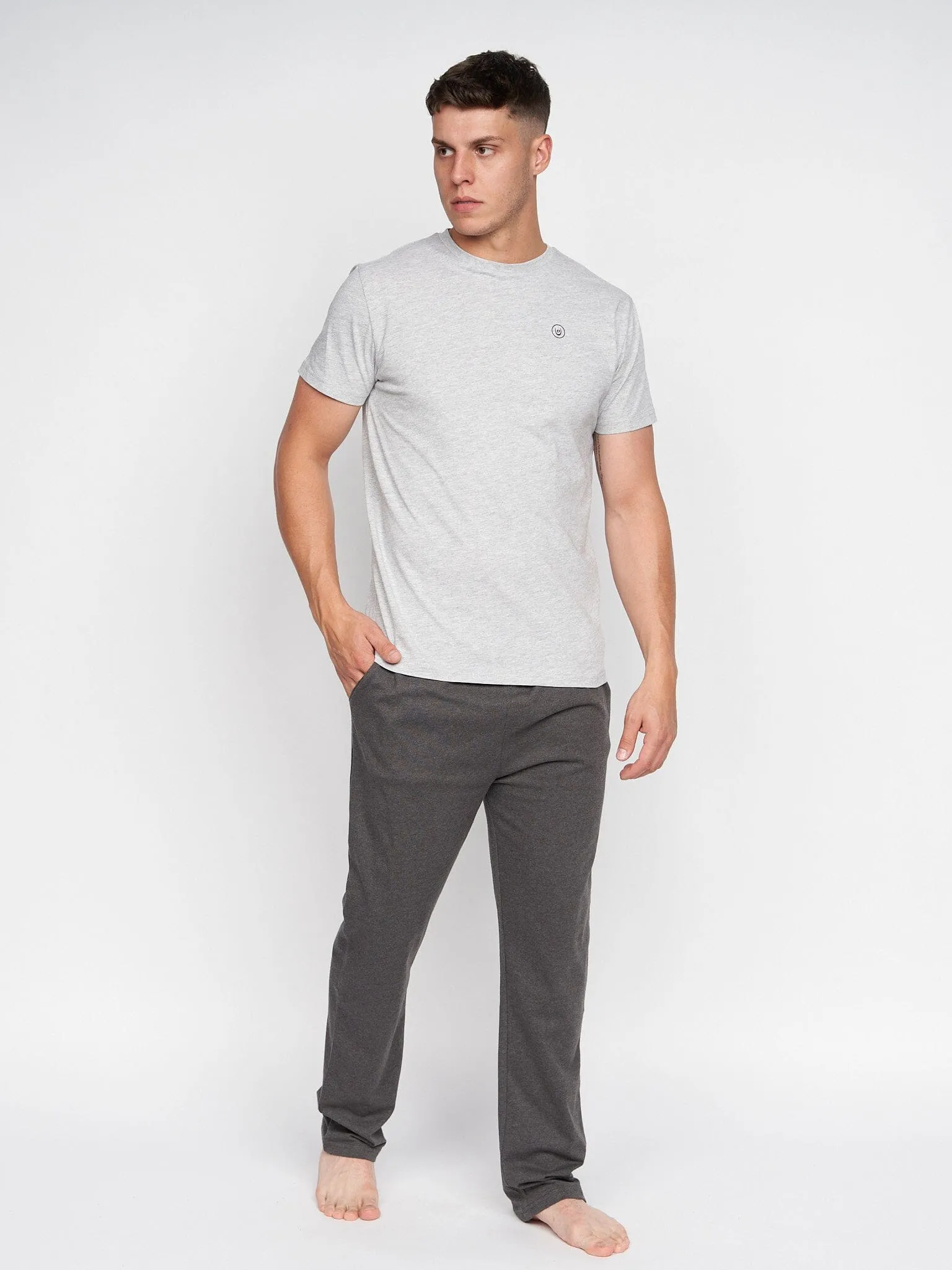 Radovan Loungewear Set Grey Marl sold by Brand Corner