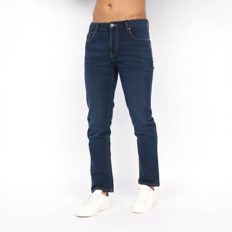 Crosshatch Mens Lampoons Slim Fit Jeans Dark Wash sold by Brand Corner