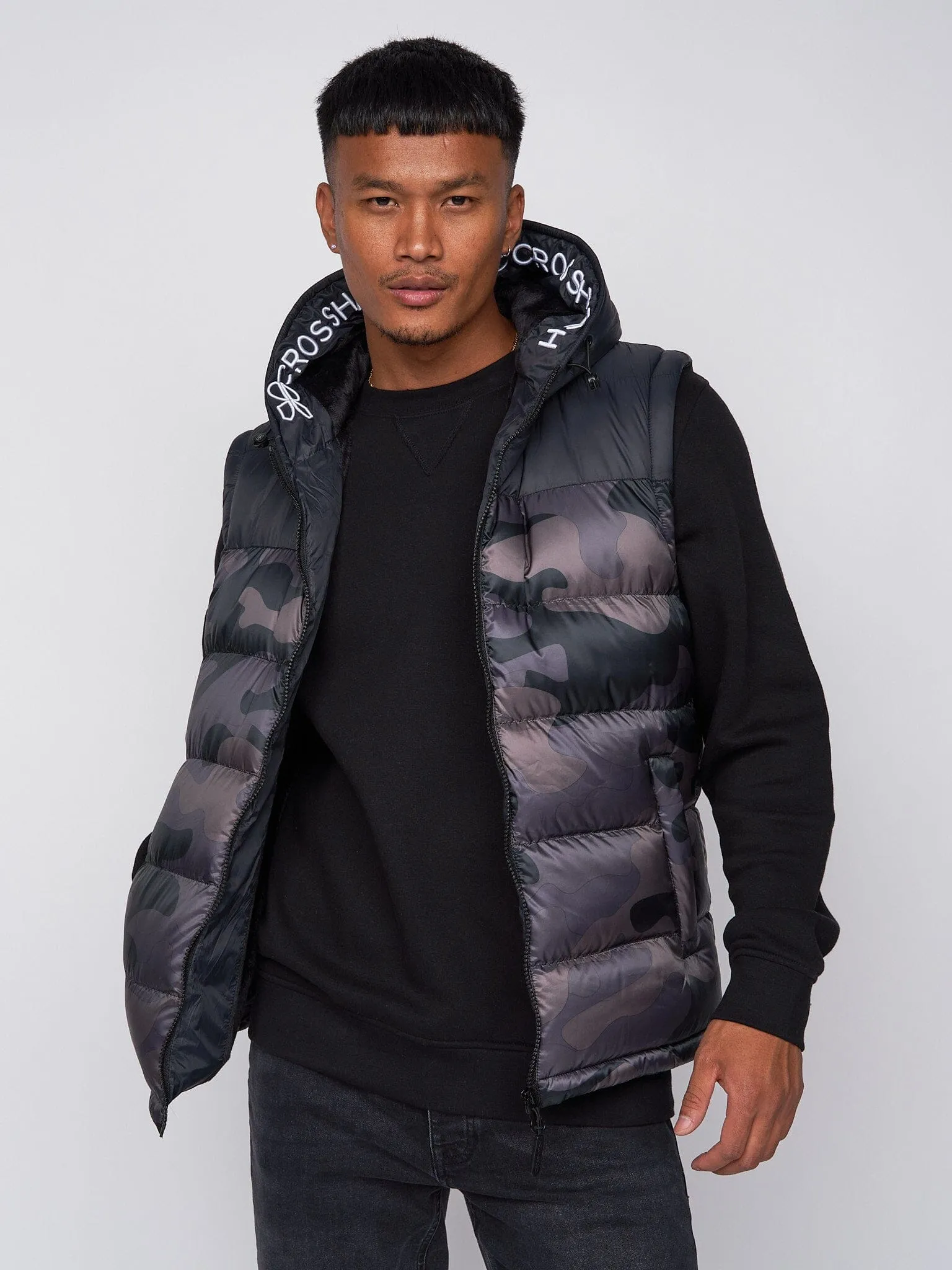 Stanfield Hooded Gilet Dark Camo sold by Brand Corner product image thumbnail 2