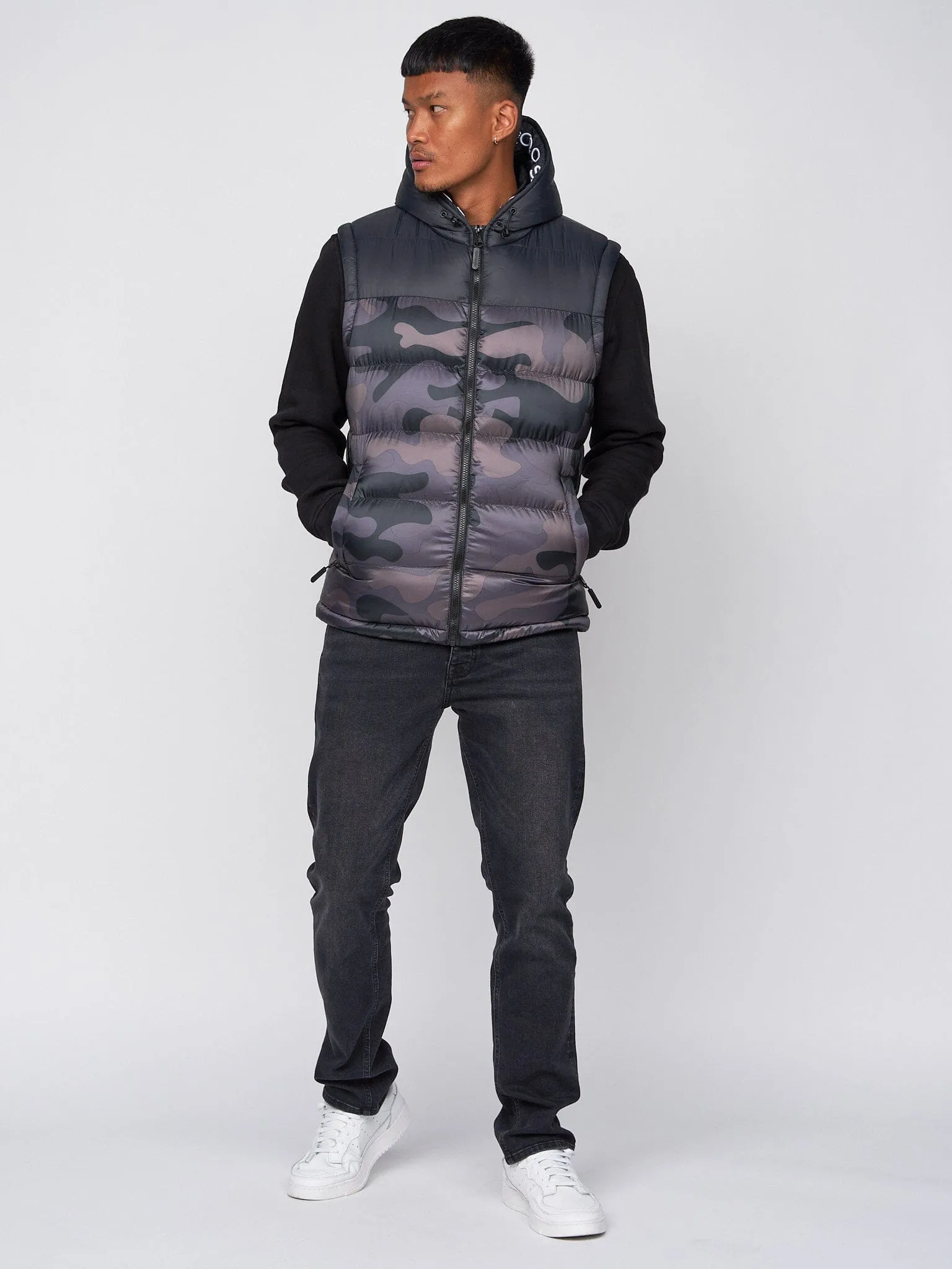 Stanfield Hooded Gilet Dark Camo sold by Brand Corner product image thumbnail 4