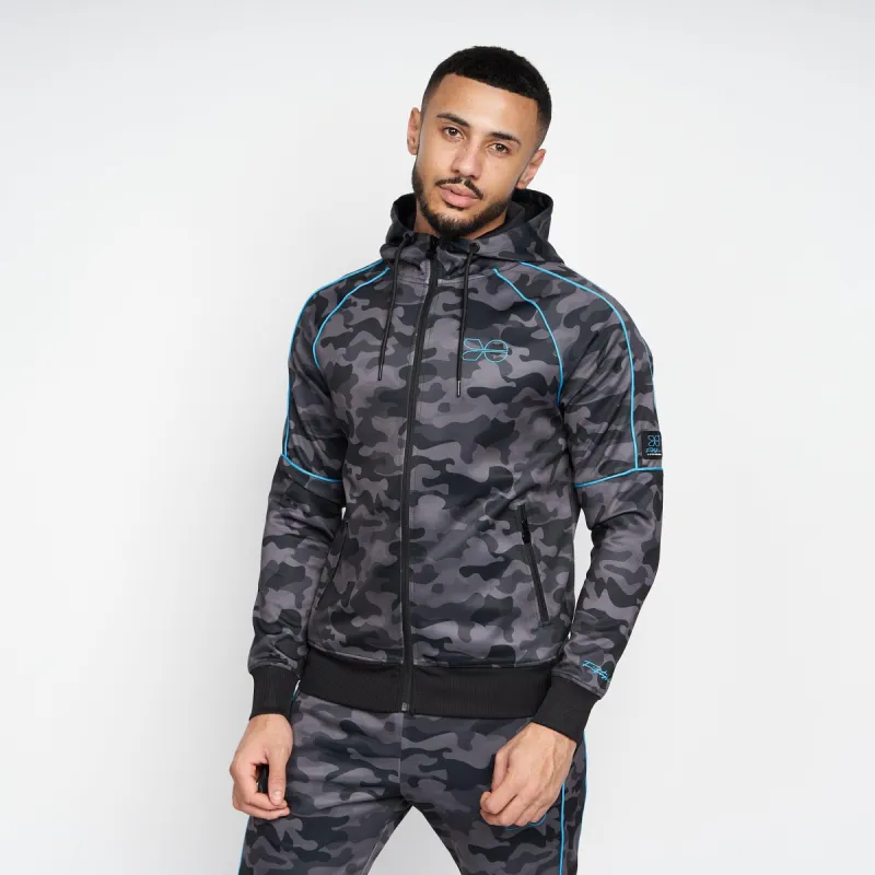 Mens Brickcount Tracktop Green Camo sold by Brand Corner