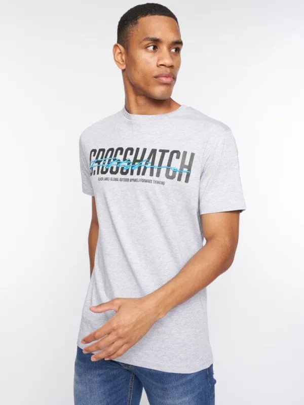 Gooch T-Shirt Light Grey Marl sold by Brand Corner