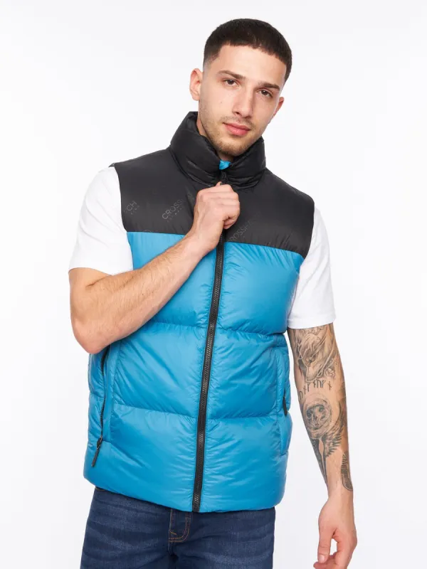Demerley Gilet Petrol sold by Brand Corner