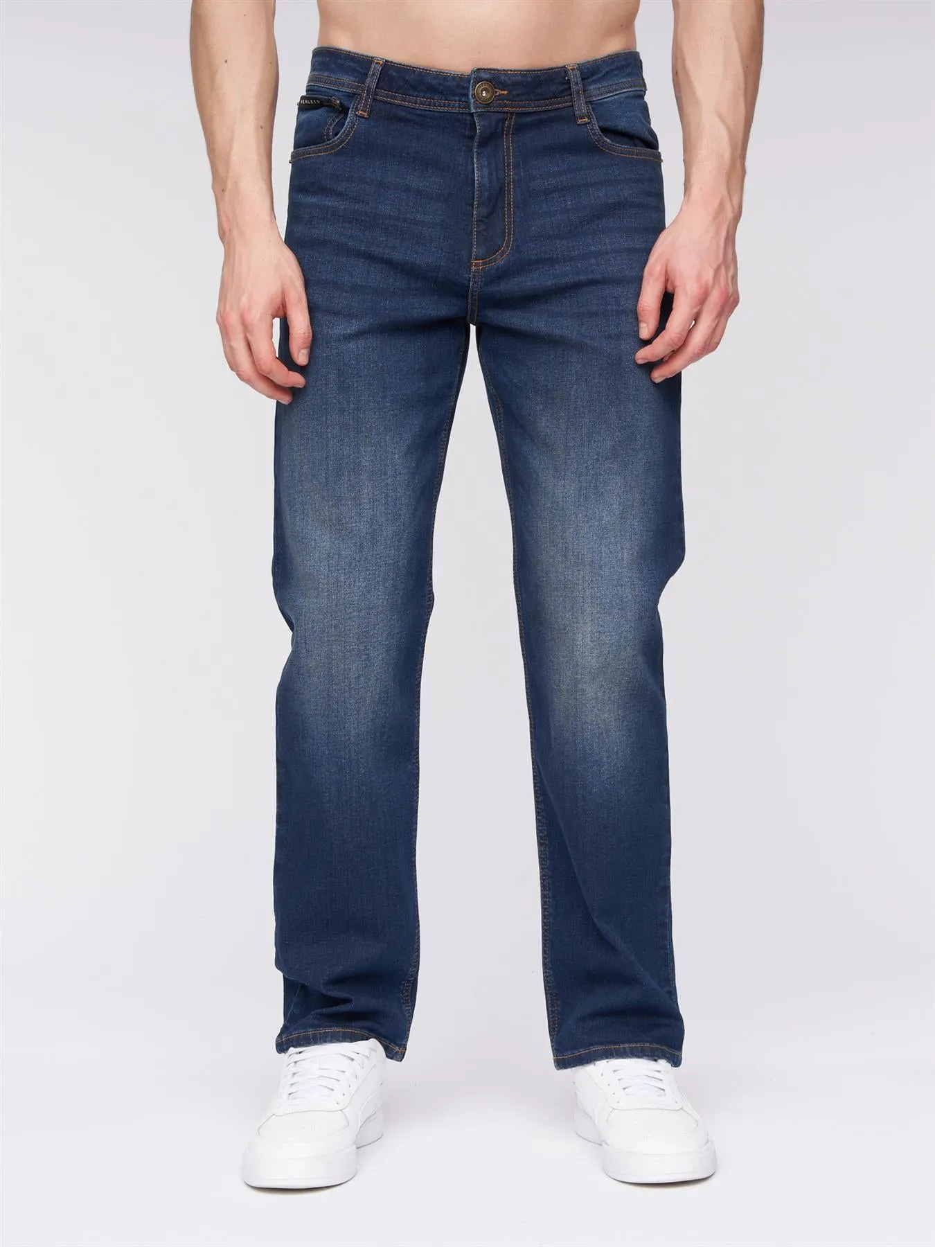 Mens Breeze Straight Fit Jeans Dark Wash sold by Brand Corner