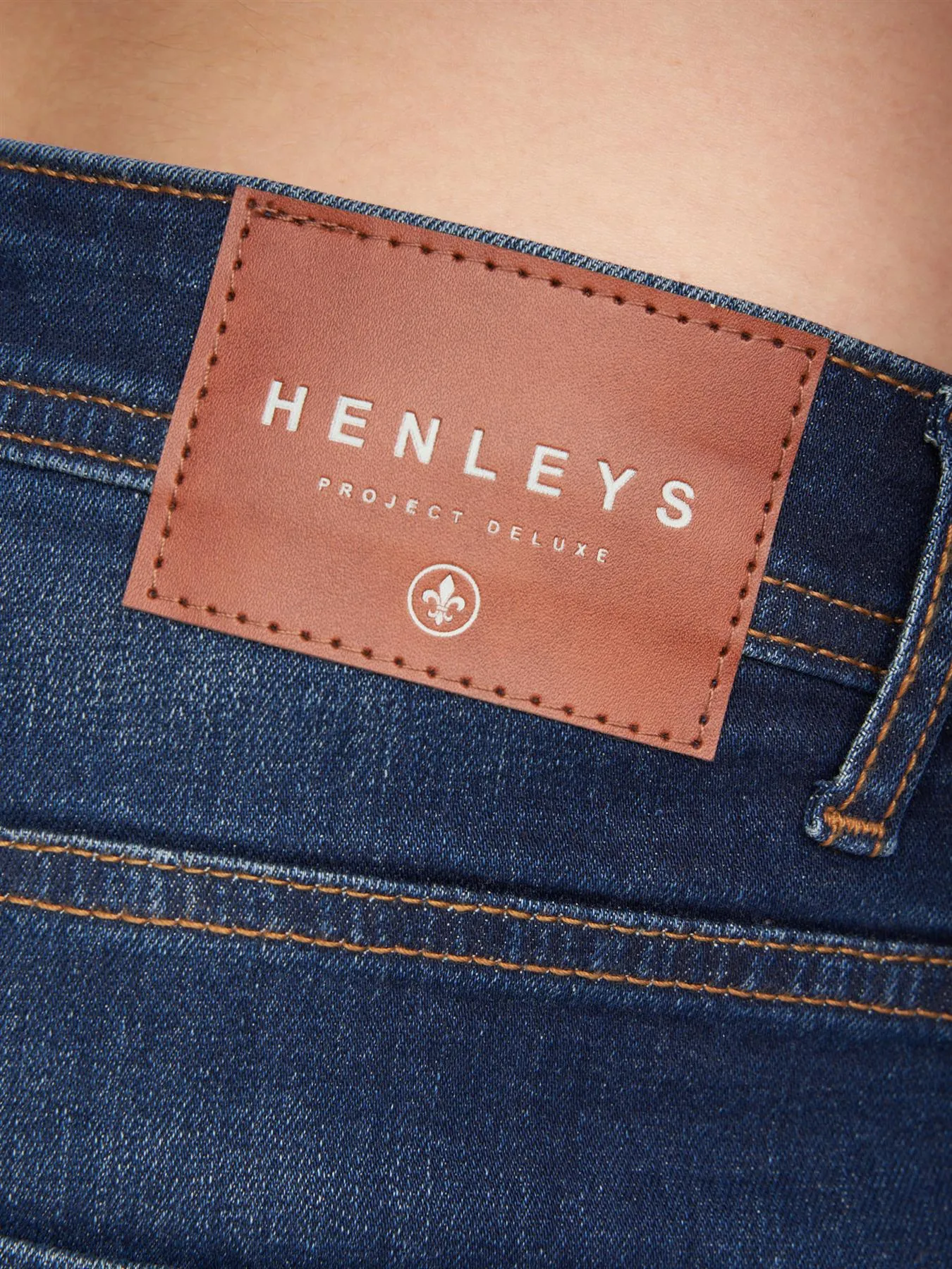 Mens Breeze Straight Fit Jeans Dark Wash sold by Brand Corner product image thumbnail 5