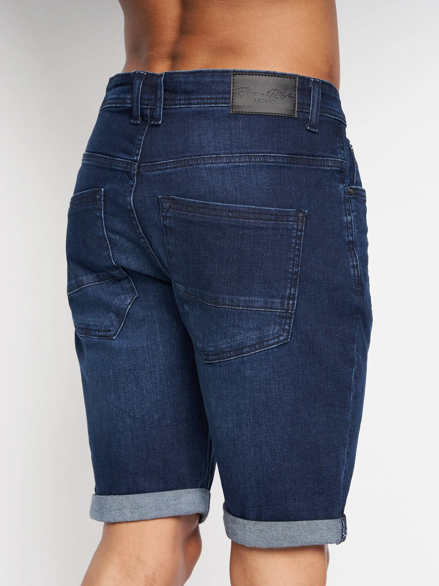 Sterlon Denim Shorts Dark Wash sold by Brand Corner product image thumbnail 3