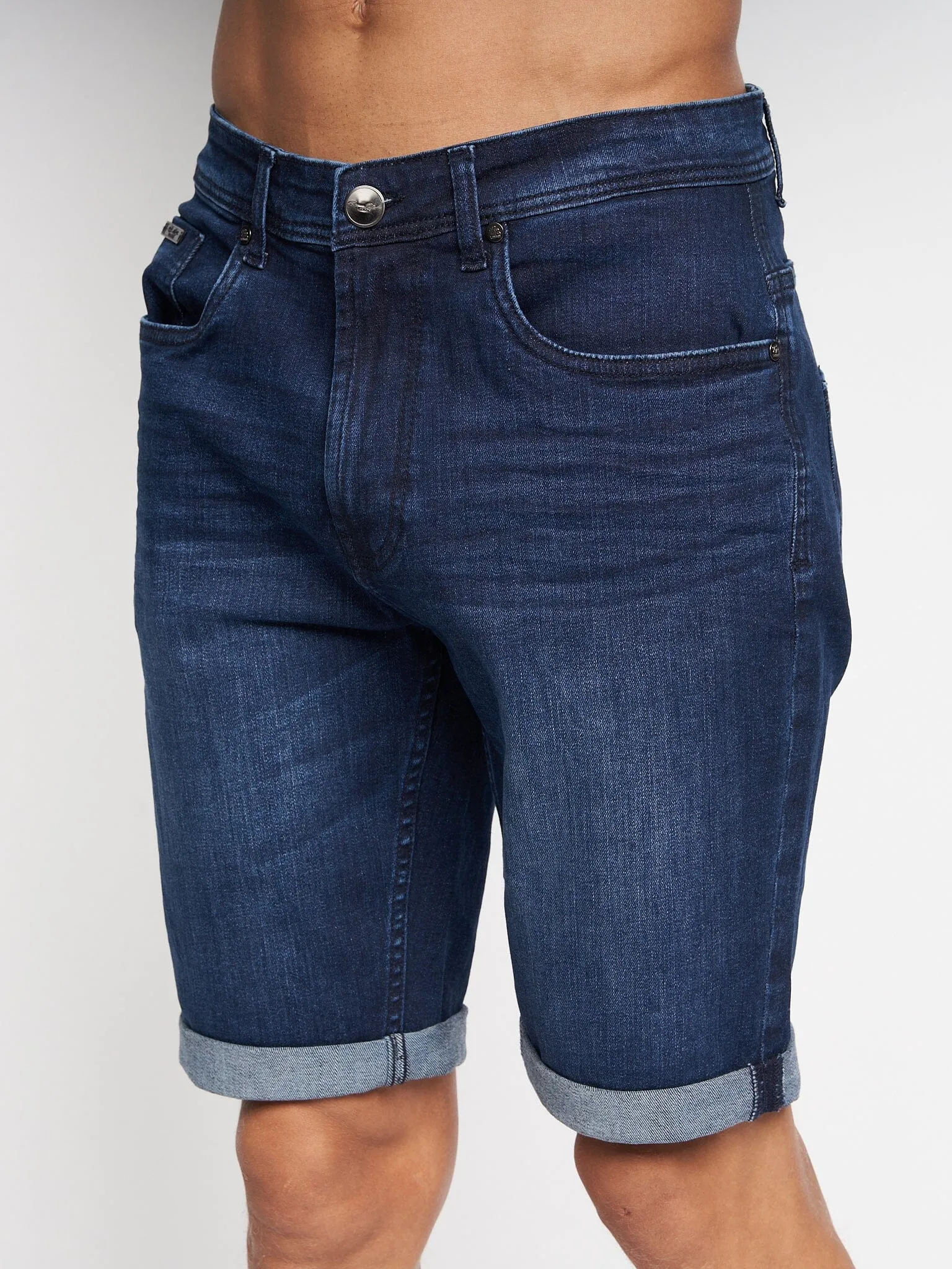 Sterlon Denim Shorts Dark Wash sold by Brand Corner