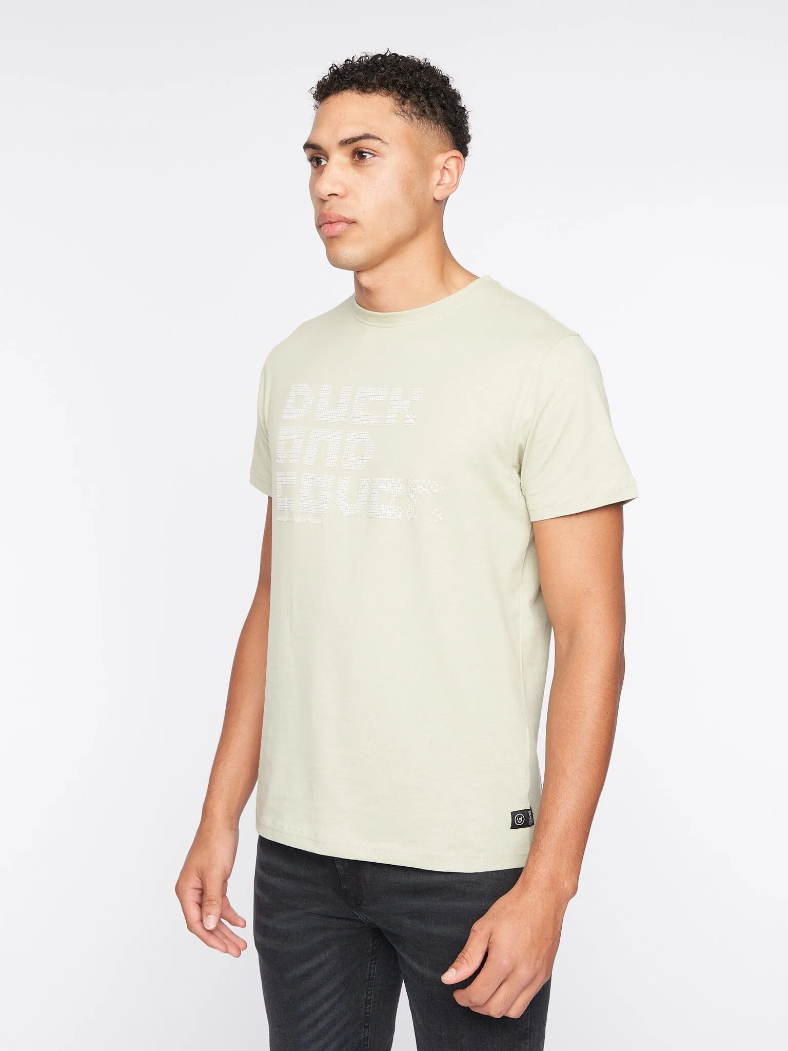 Tranfax T-Shirt Light Sage sold by Brand Corner product image thumbnail 3