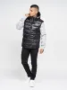 Karnos Hooded Gilet Black sold by Brand Corner