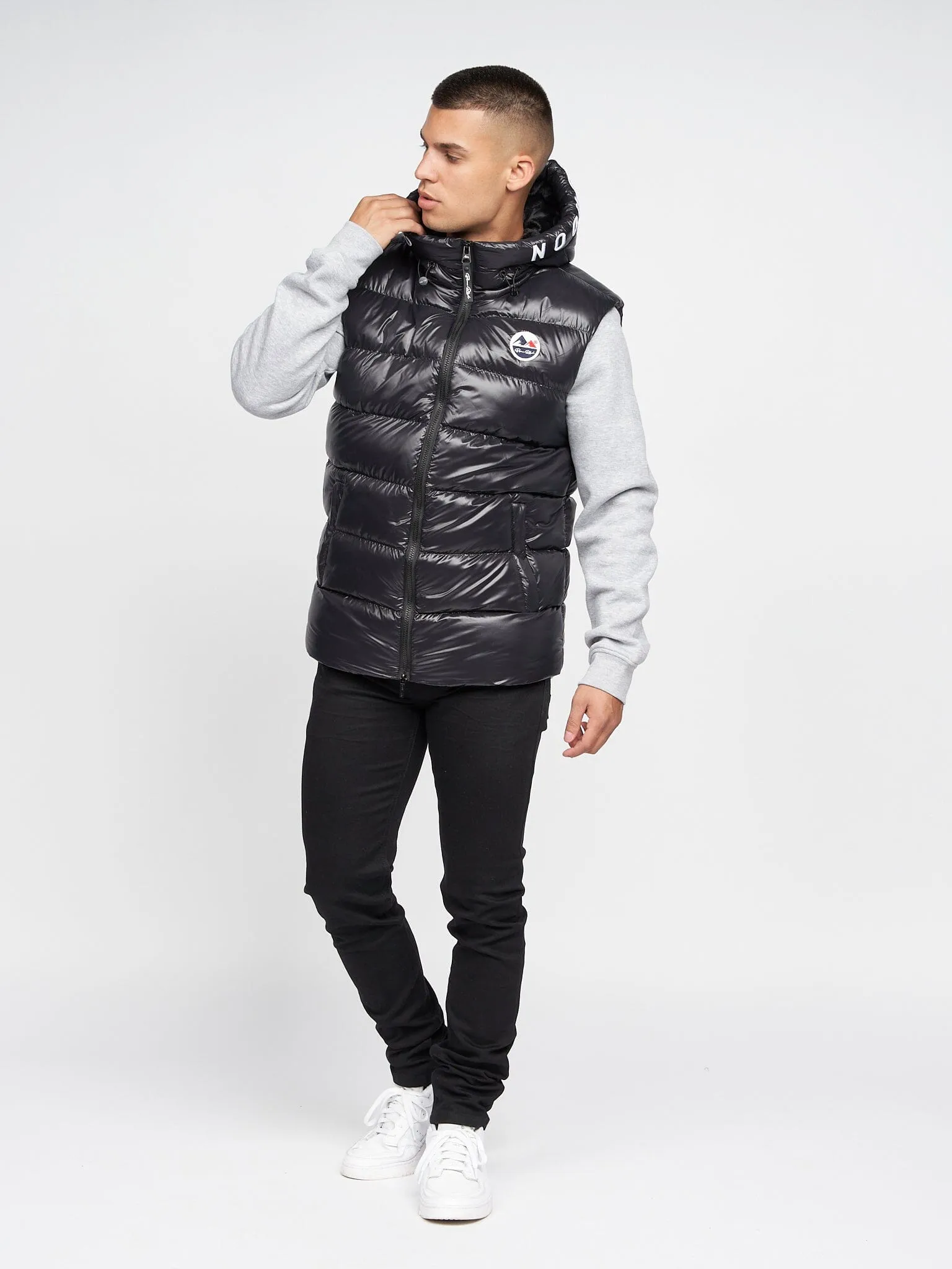 Karnos Hooded Gilet Black sold by Brand Corner product image thumbnail 4