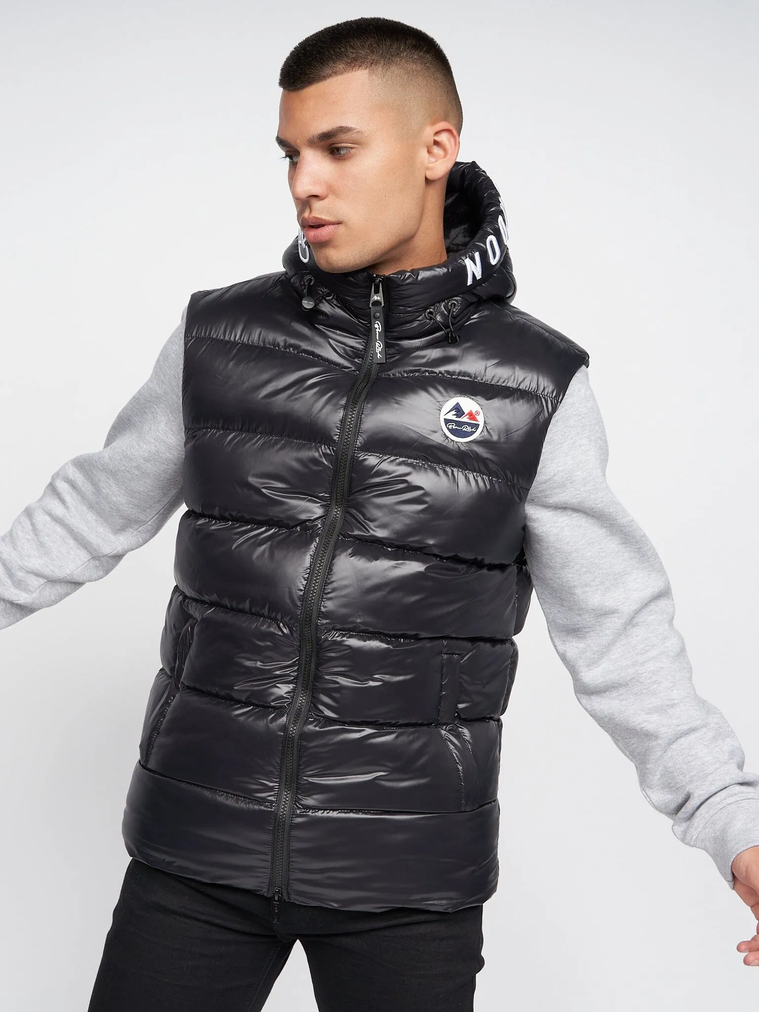 Karnos Hooded Gilet Black sold by Brand Corner product image thumbnail 2