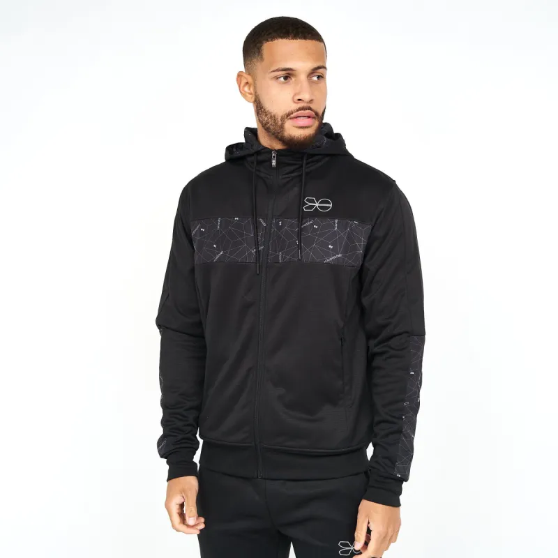 Crosshatch Mens Pyramid Zip Thru Tracktop sold by Brand Corner