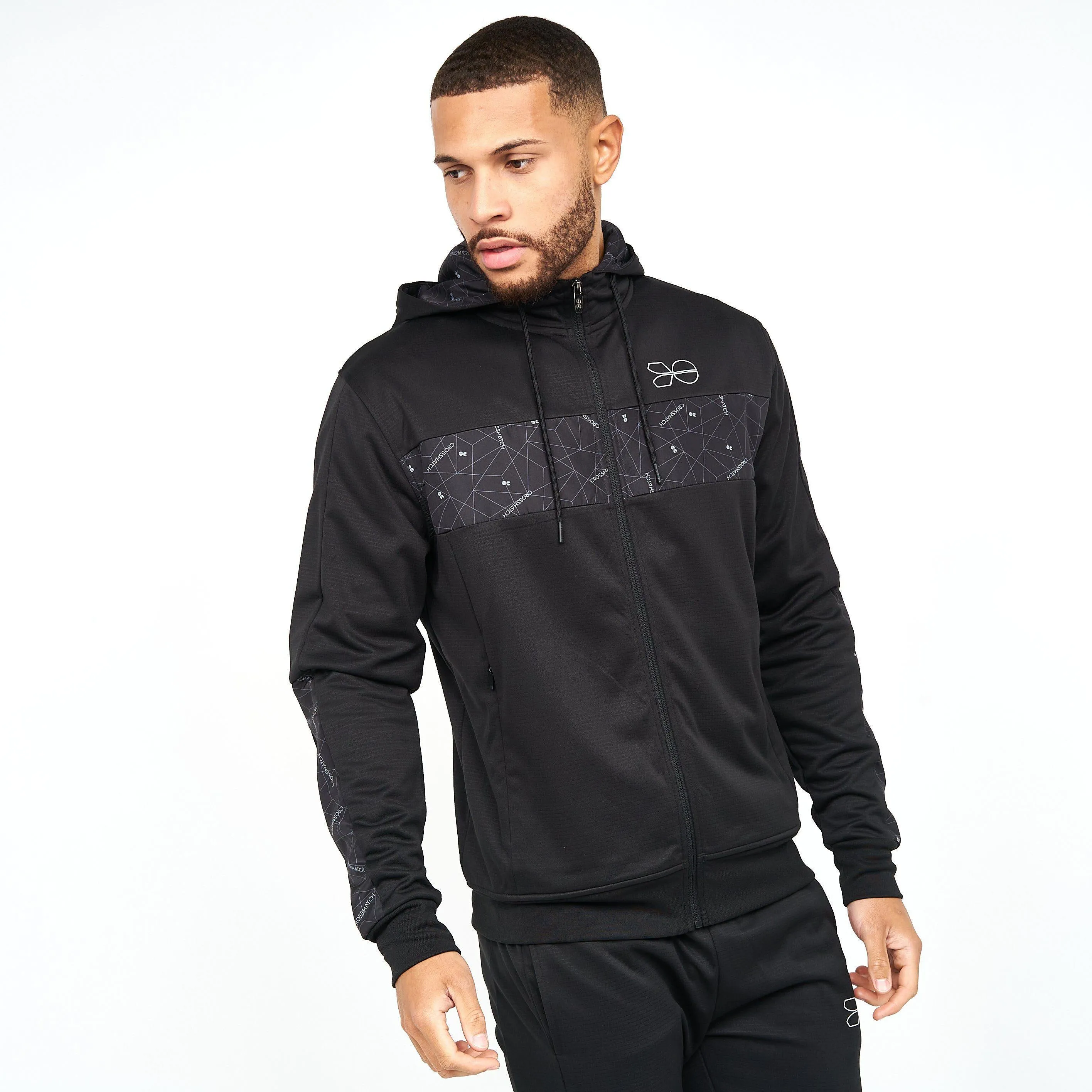 Crosshatch Mens Pyramid Zip Thru Tracktop sold by Brand Corner product image thumbnail 3