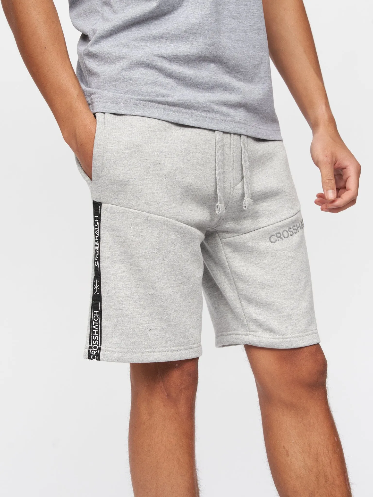 Apollos Shorts Grey Marl sold by Brand Corner