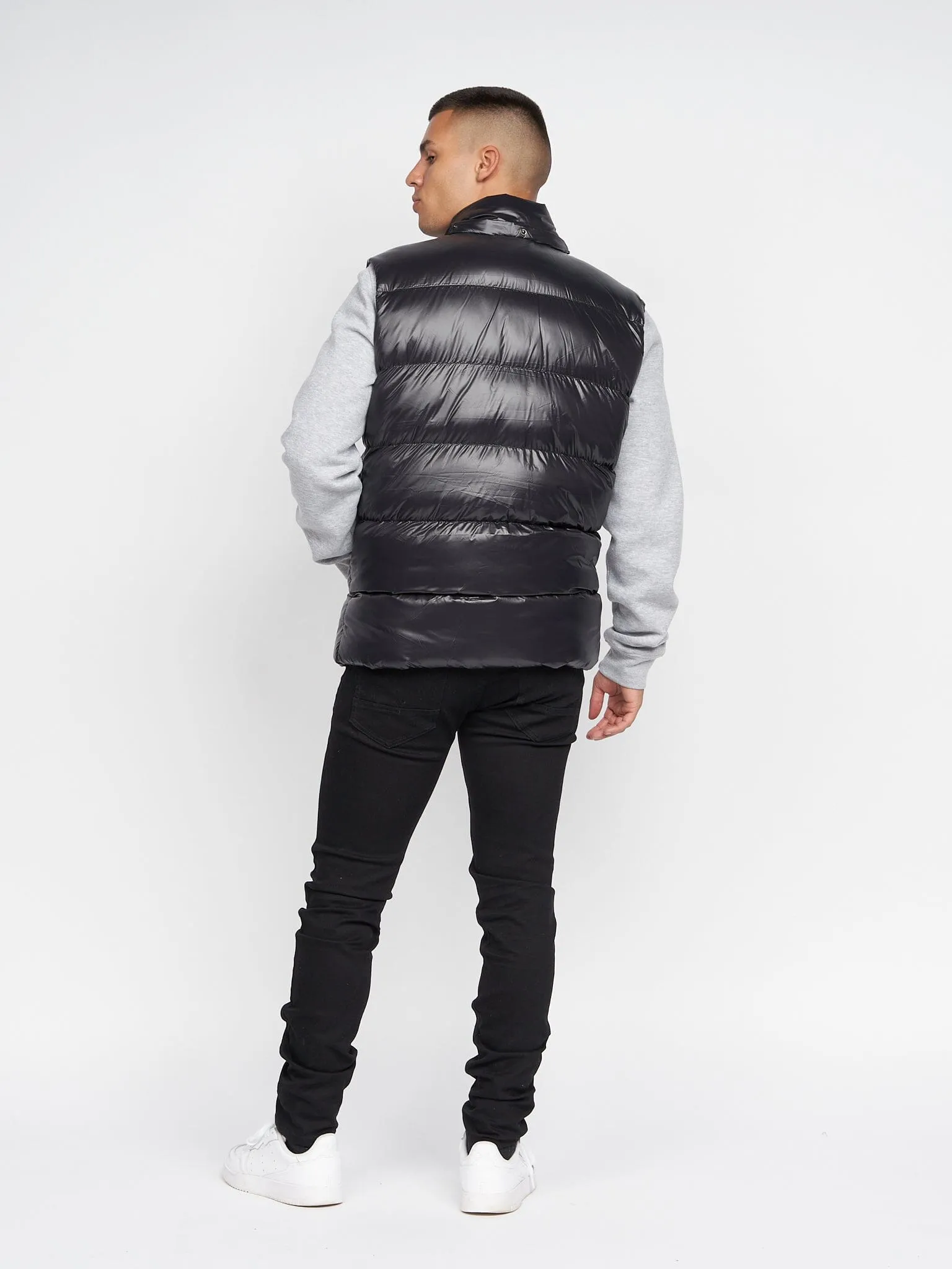 Henrico Detachable Hood Gilet Black sold by Brand Corner product image thumbnail 4