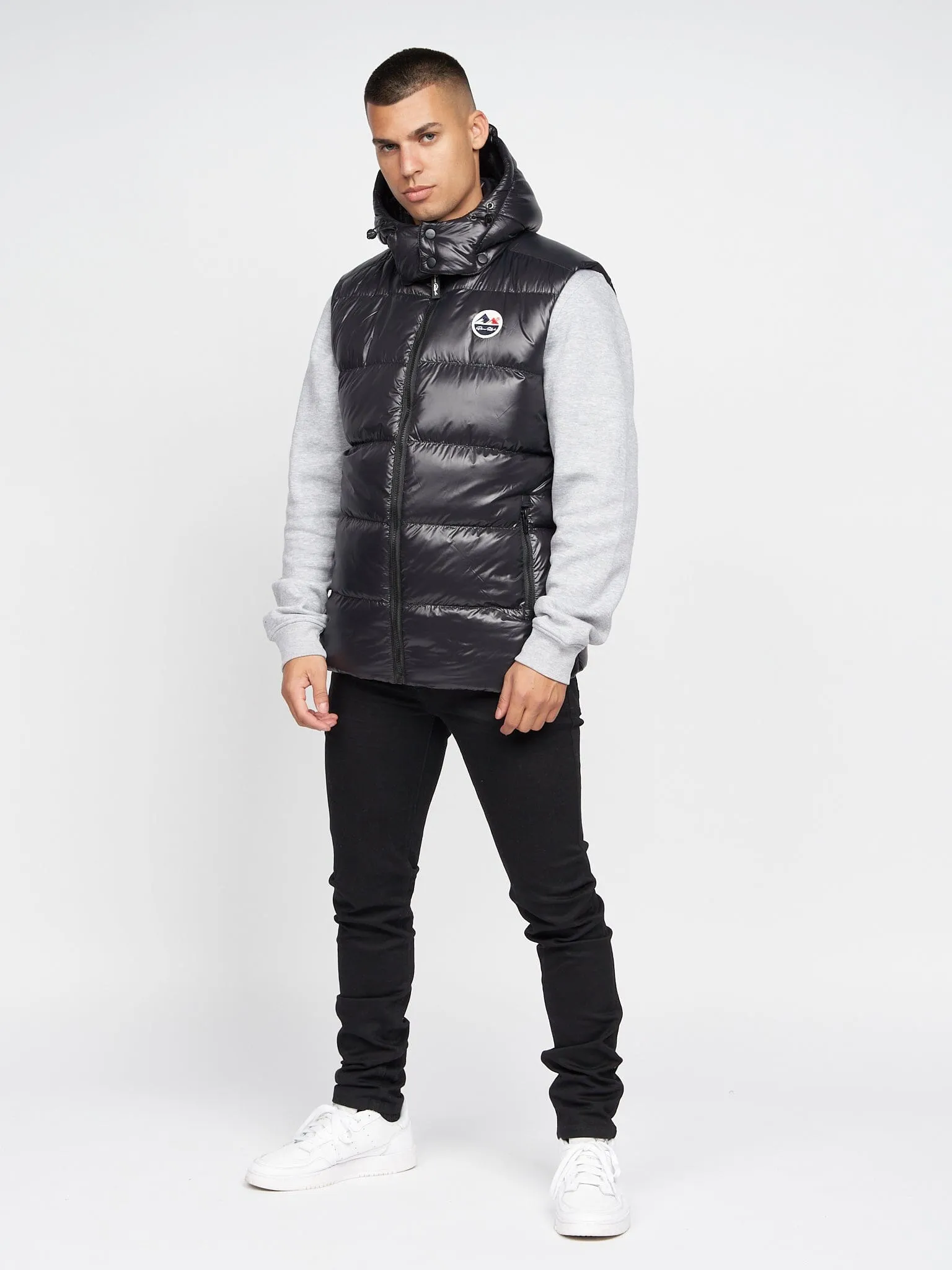Henrico Detachable Hood Gilet Black sold by Brand Corner product image thumbnail 2