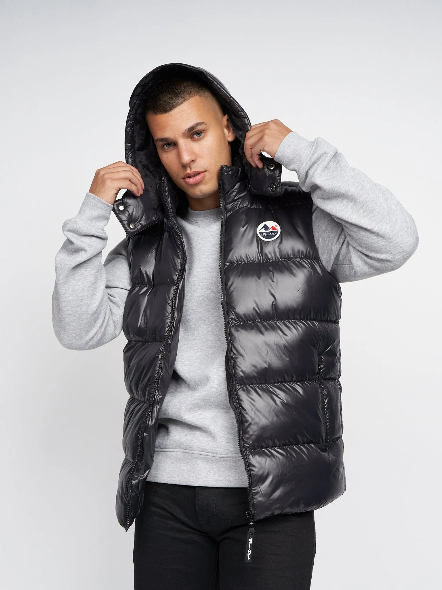 Henrico Detachable Hood Gilet Black sold by Brand Corner product image thumbnail 3