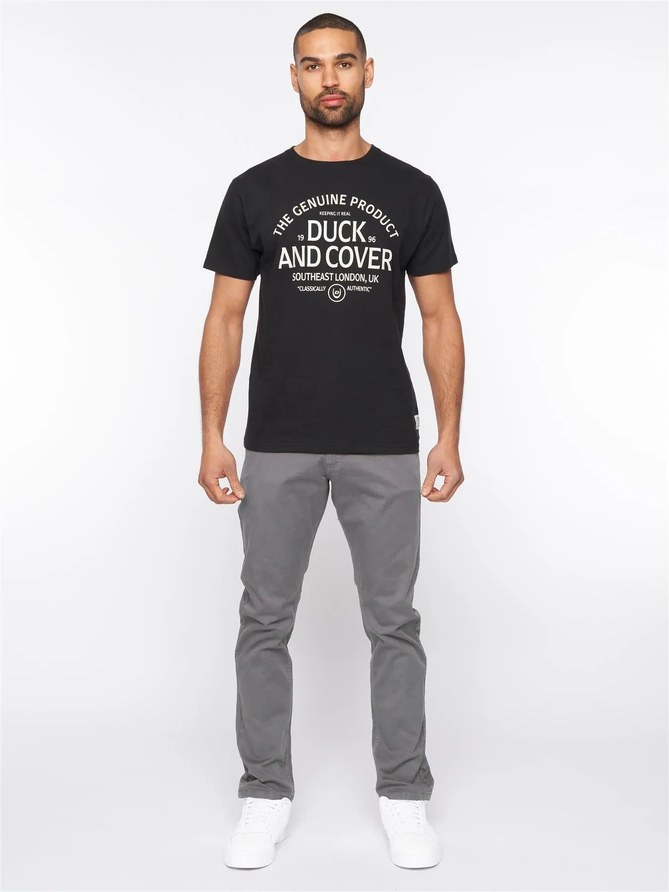 Mens Moretor Chinos Dark Grey sold by Brand Corner product image thumbnail 2
