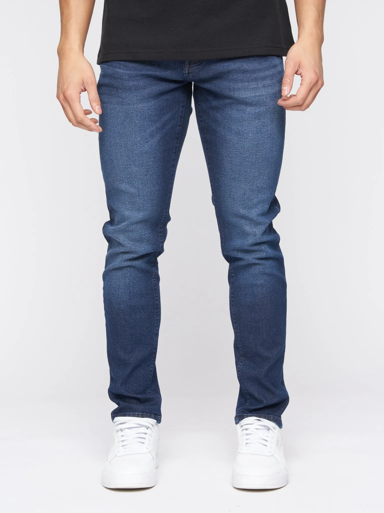 Barbeck Slim Fit Denim Jeans Dark Wash sold by Brand Corner product image thumbnail 2