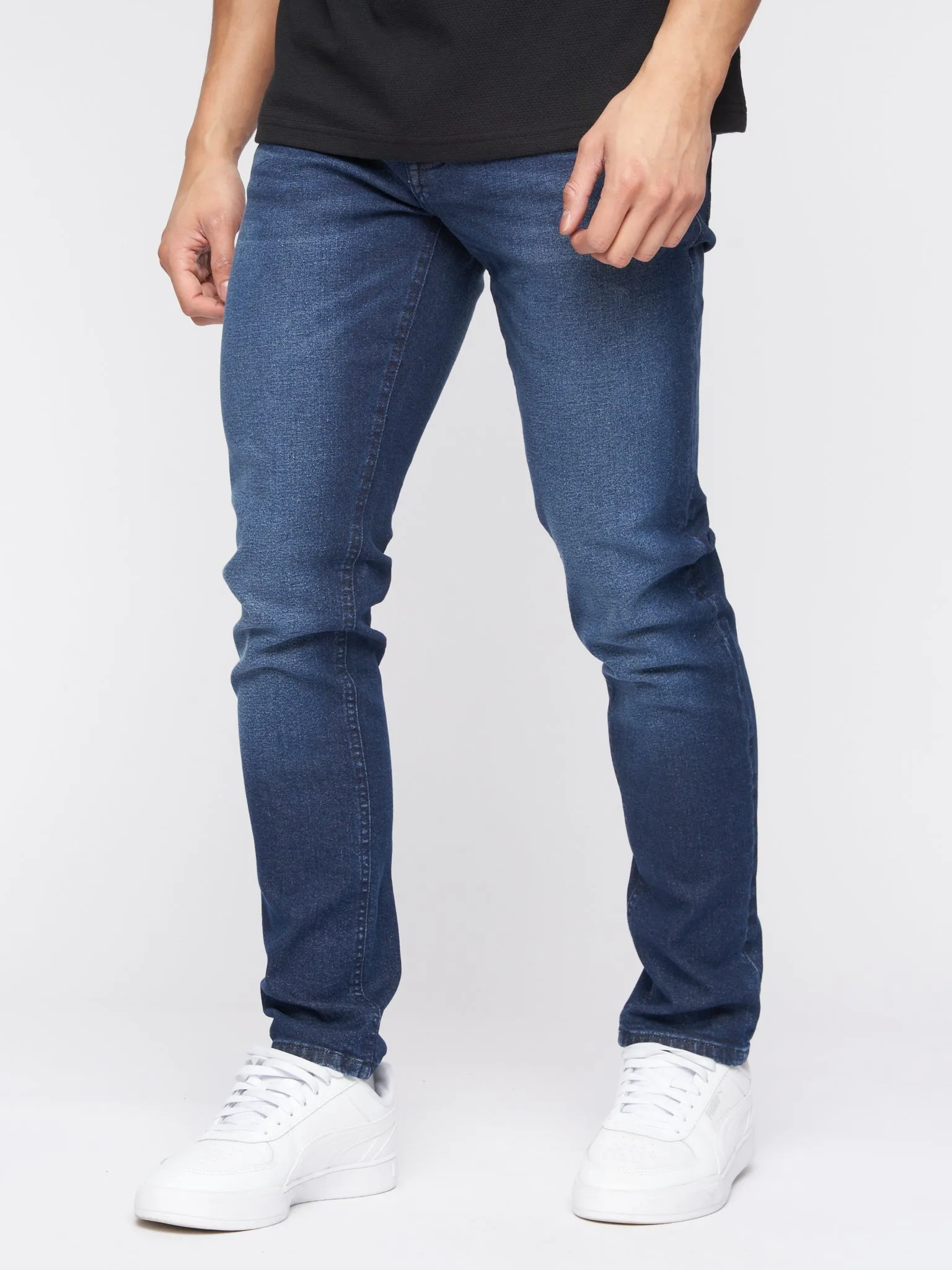 Barbeck Slim Fit Denim Jeans Dark Wash sold by Brand Corner product image thumbnail 4