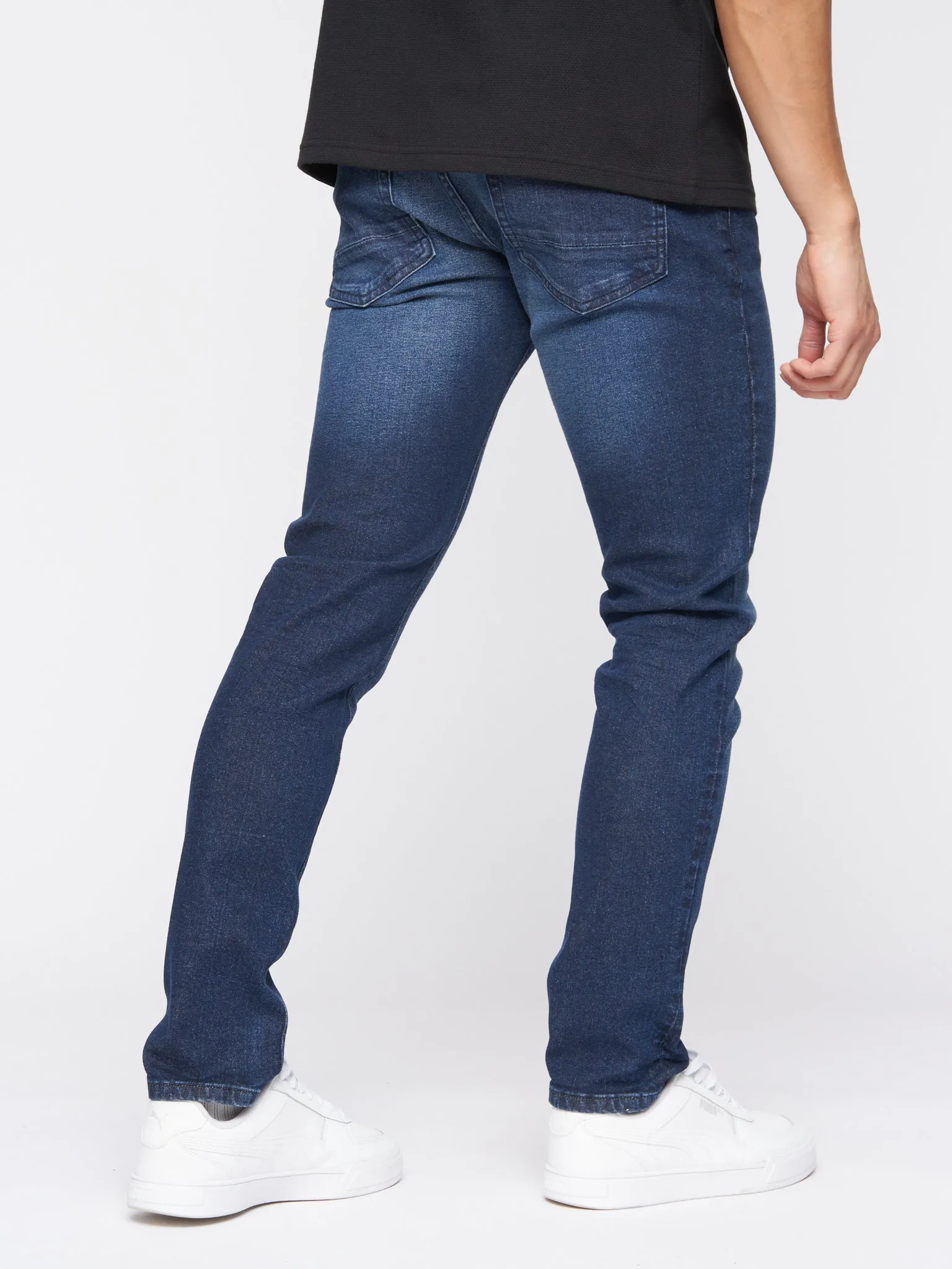 Barbeck Slim Fit Denim Jeans Dark Wash sold by Brand Corner product image thumbnail 5
