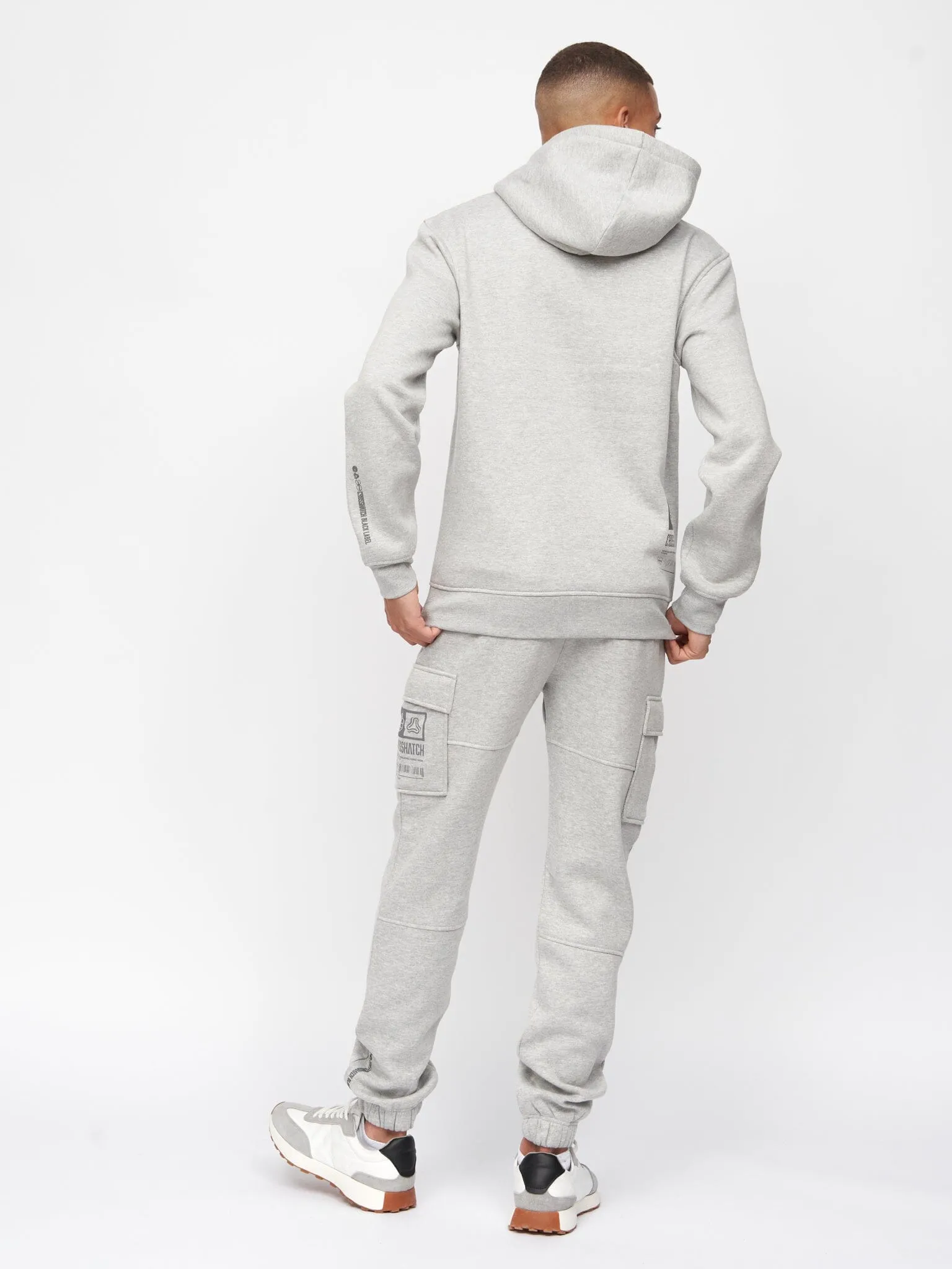 Holdouts Hoodie Grey Marl sold by Brand Corner product image thumbnail 3