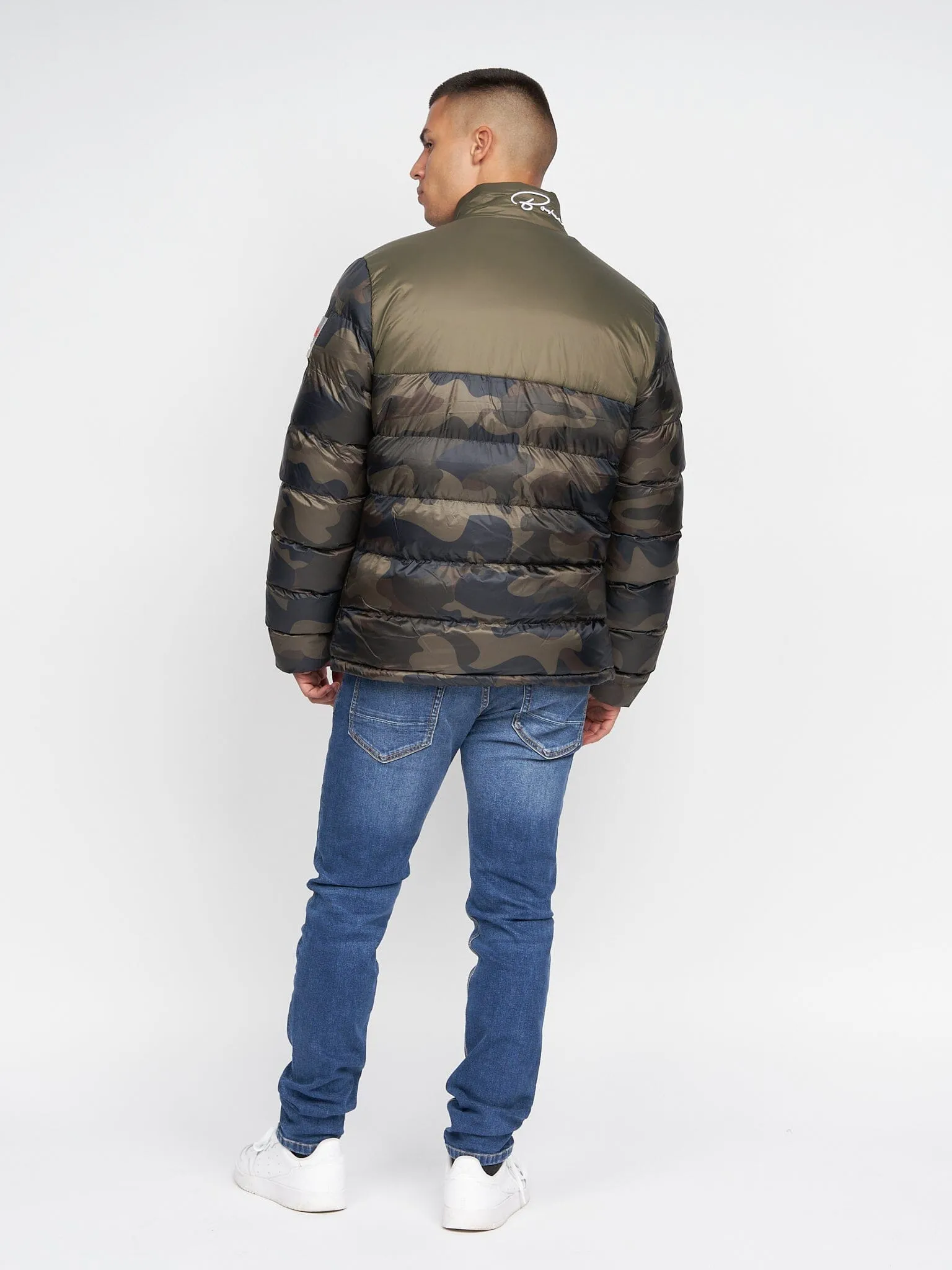 Carlito Oversized Puffa Olive Camo sold by Brand Corner product image thumbnail 4