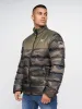 Carlito Oversized Puffa Olive Camo sold by Brand Corner