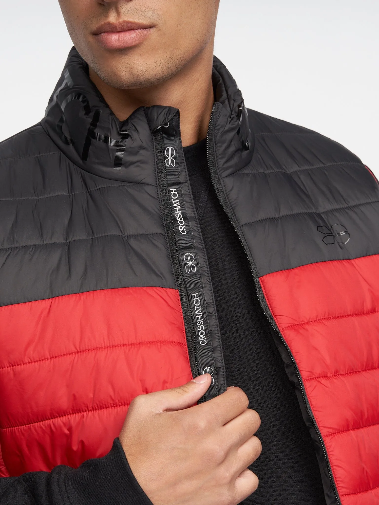 Presnell High Neck Gilet Red sold by Brand Corner product image thumbnail 3