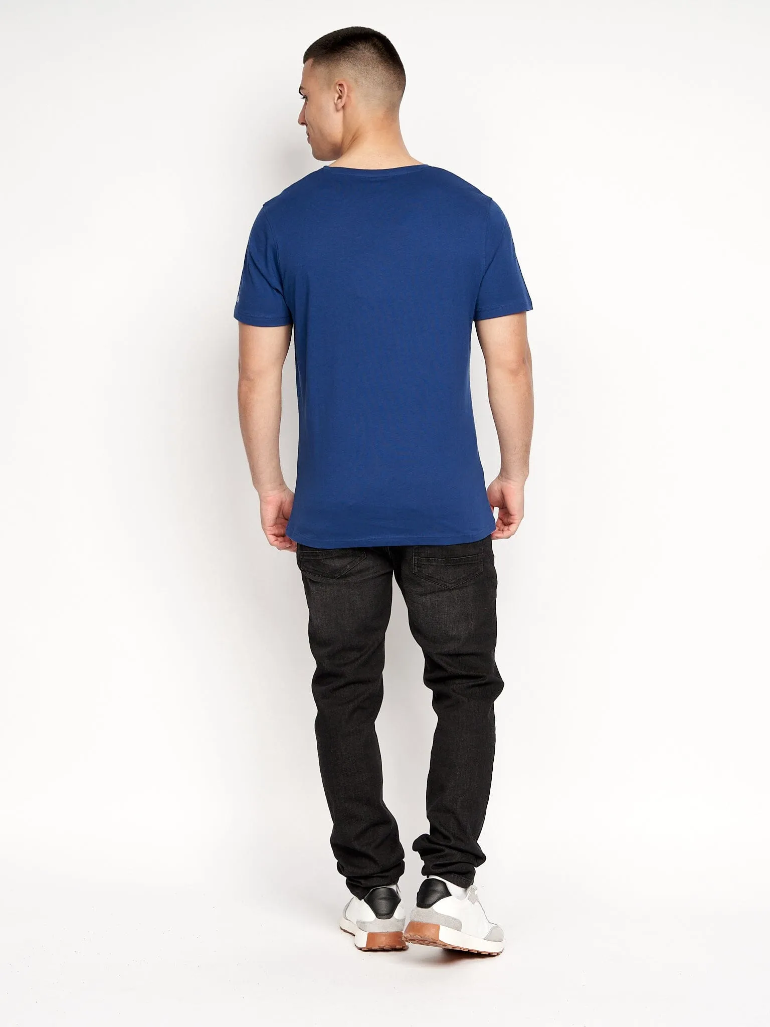 Alstan T-Shirt 2pk Navy/Grey Marl sold by Brand Corner product image thumbnail 5