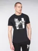 Mens Curveball T-Shirt Black sold by Brand Corner