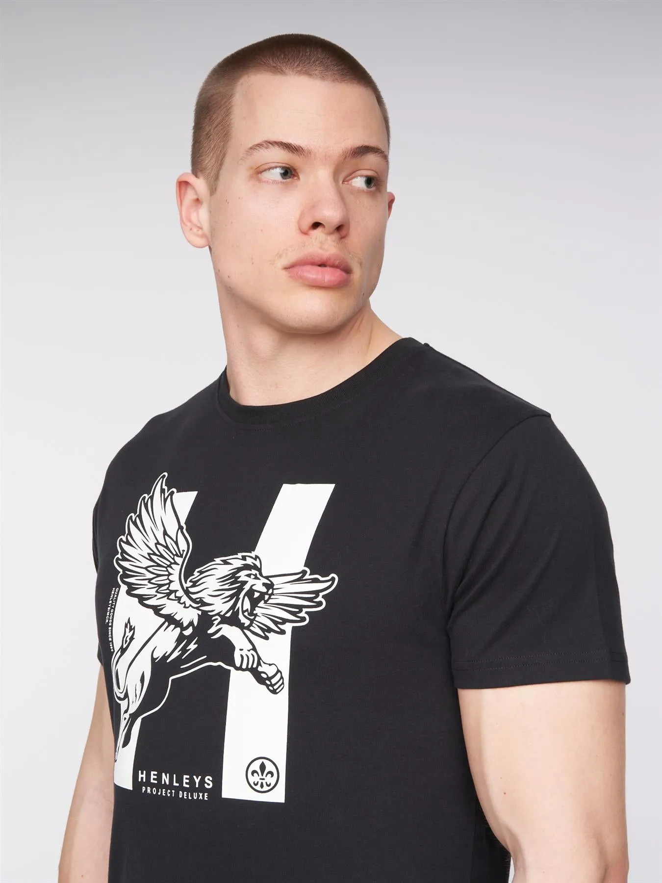 Mens Curveball T-Shirt Black sold by Brand Corner product image thumbnail 5