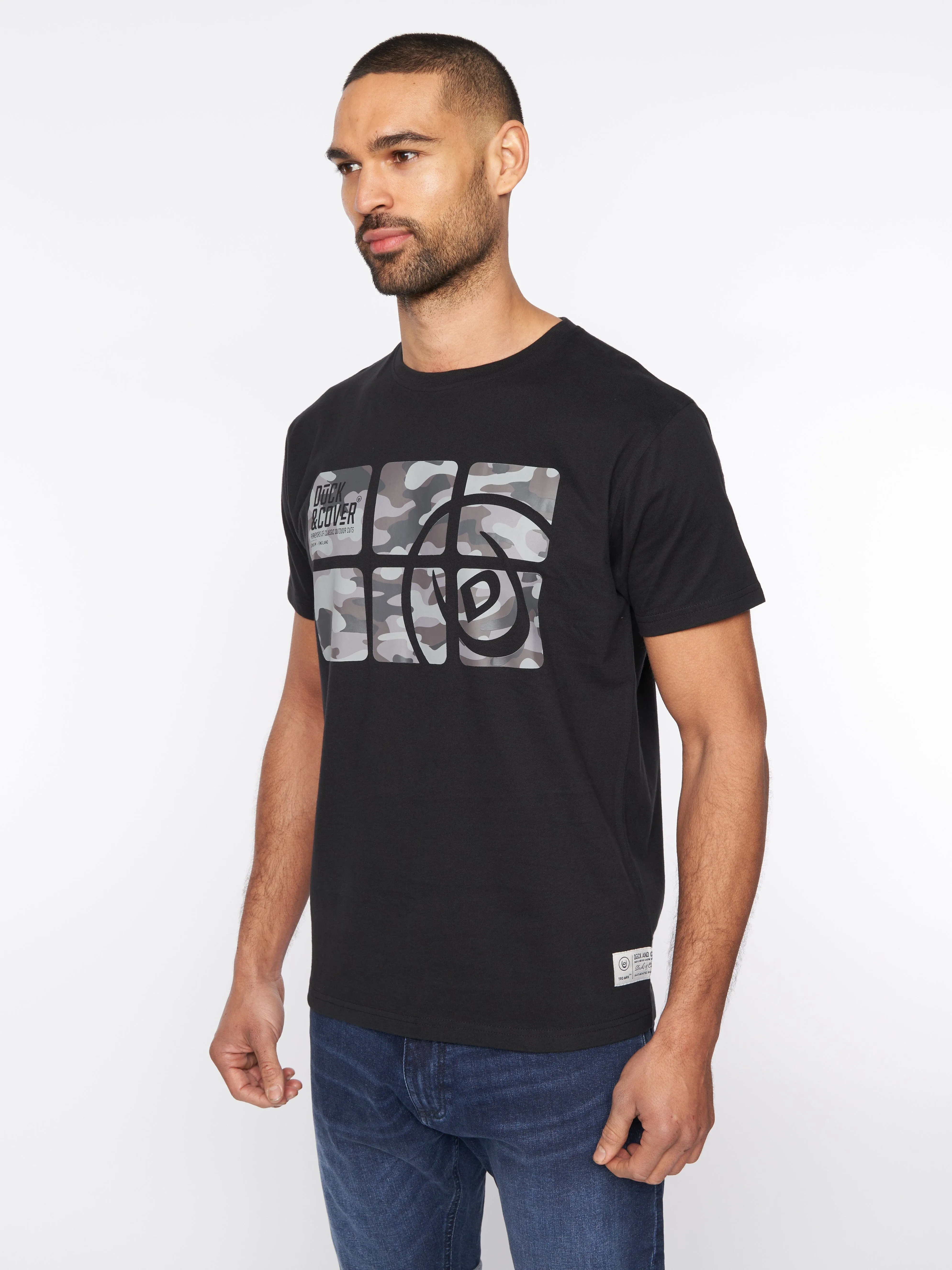 Virgil T-Shirt Black sold by Brand Corner product image thumbnail 2