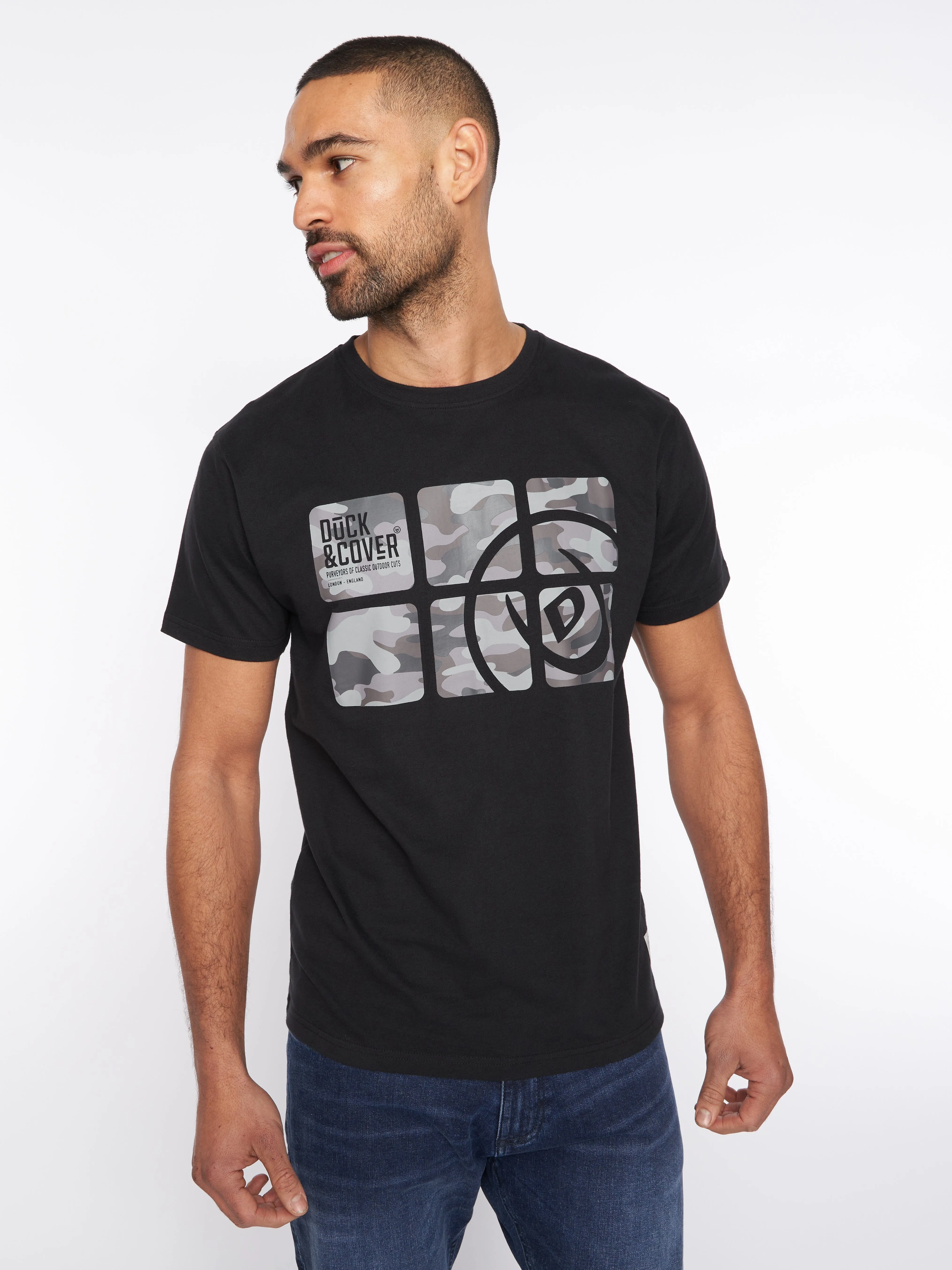 Virgil T-Shirt Black sold by Brand Corner product image thumbnail 4
