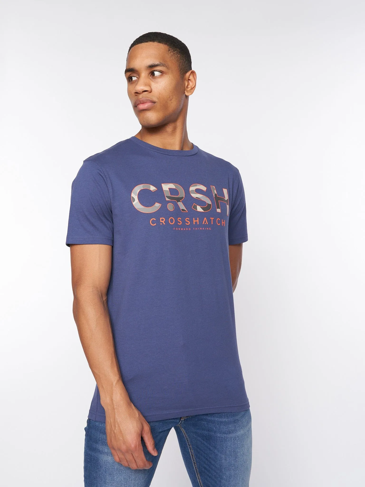 Fratter T-Shirt Denim Blue sold by Brand Corner product image thumbnail 2