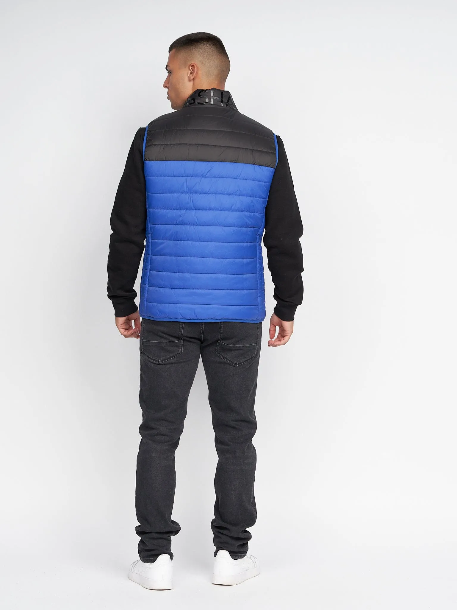 Presnell High Neck Gilet Blue sold by Brand Corner product image thumbnail 5
