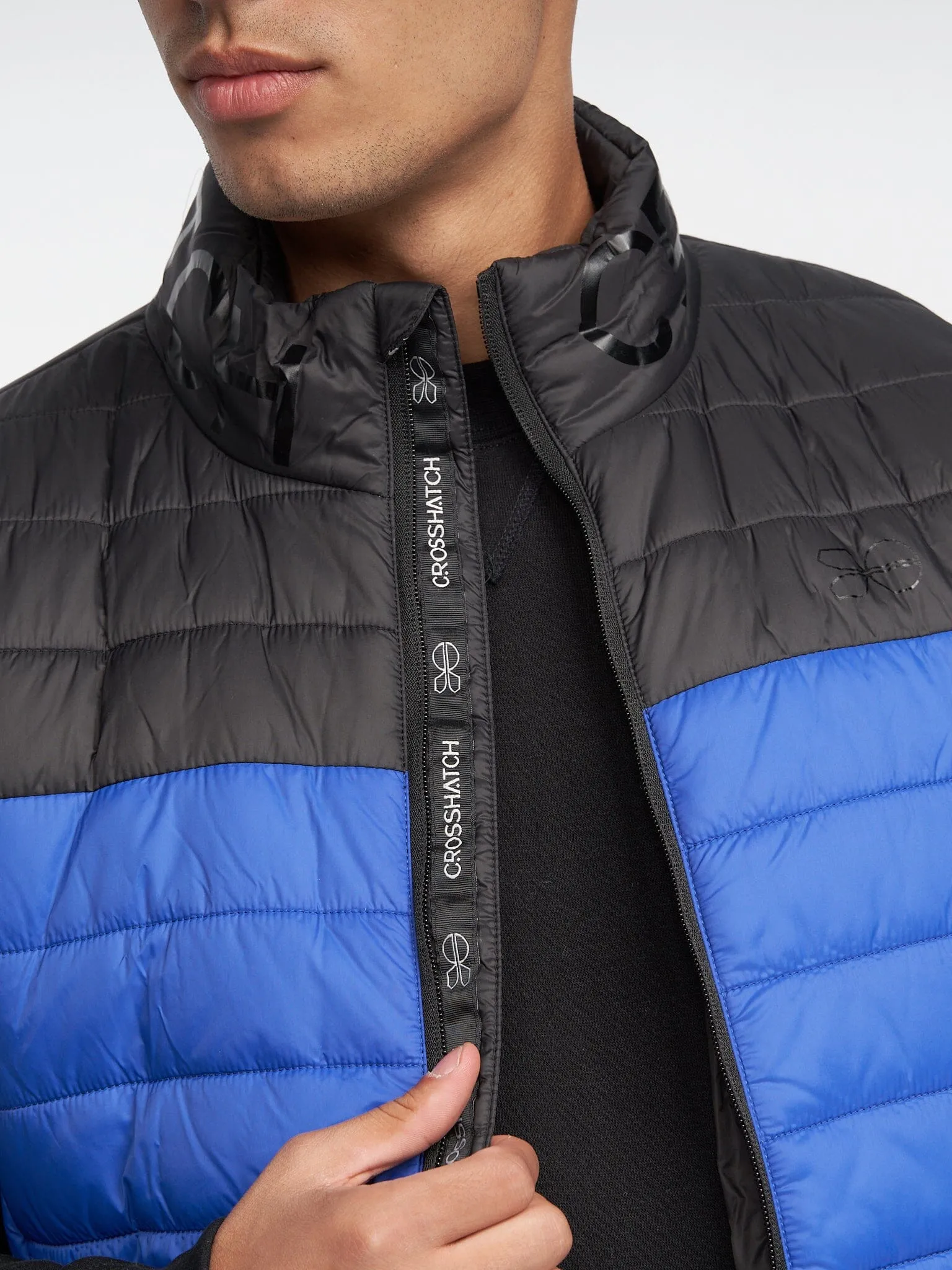 Presnell High Neck Gilet Blue sold by Brand Corner product image thumbnail 3