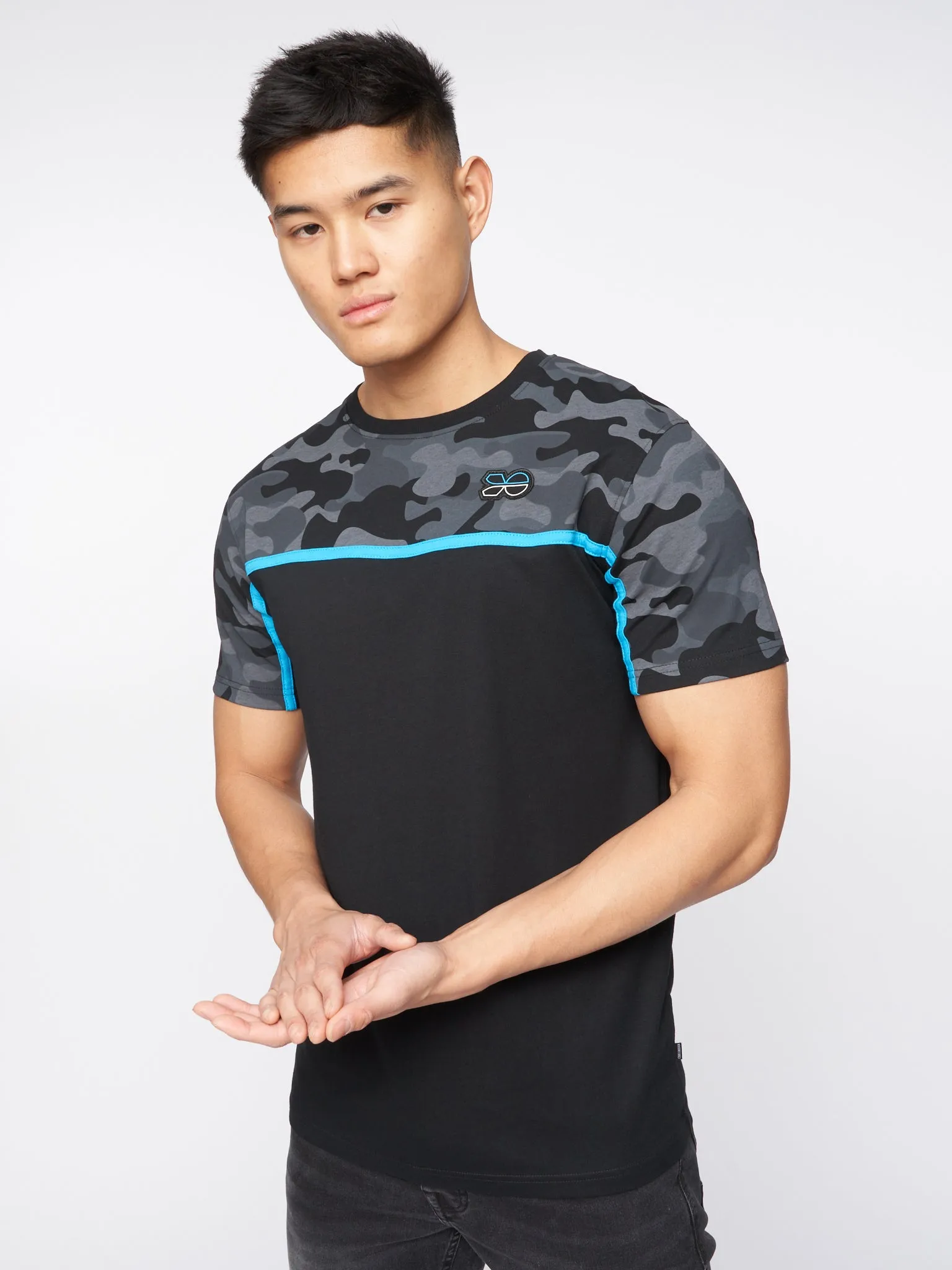 Brightling Camo T-Shirt Black sold by Brand Corner