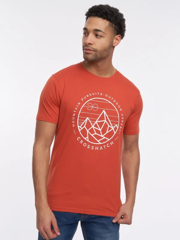 Talung T-Shirt Red Marl sold by Brand Corner