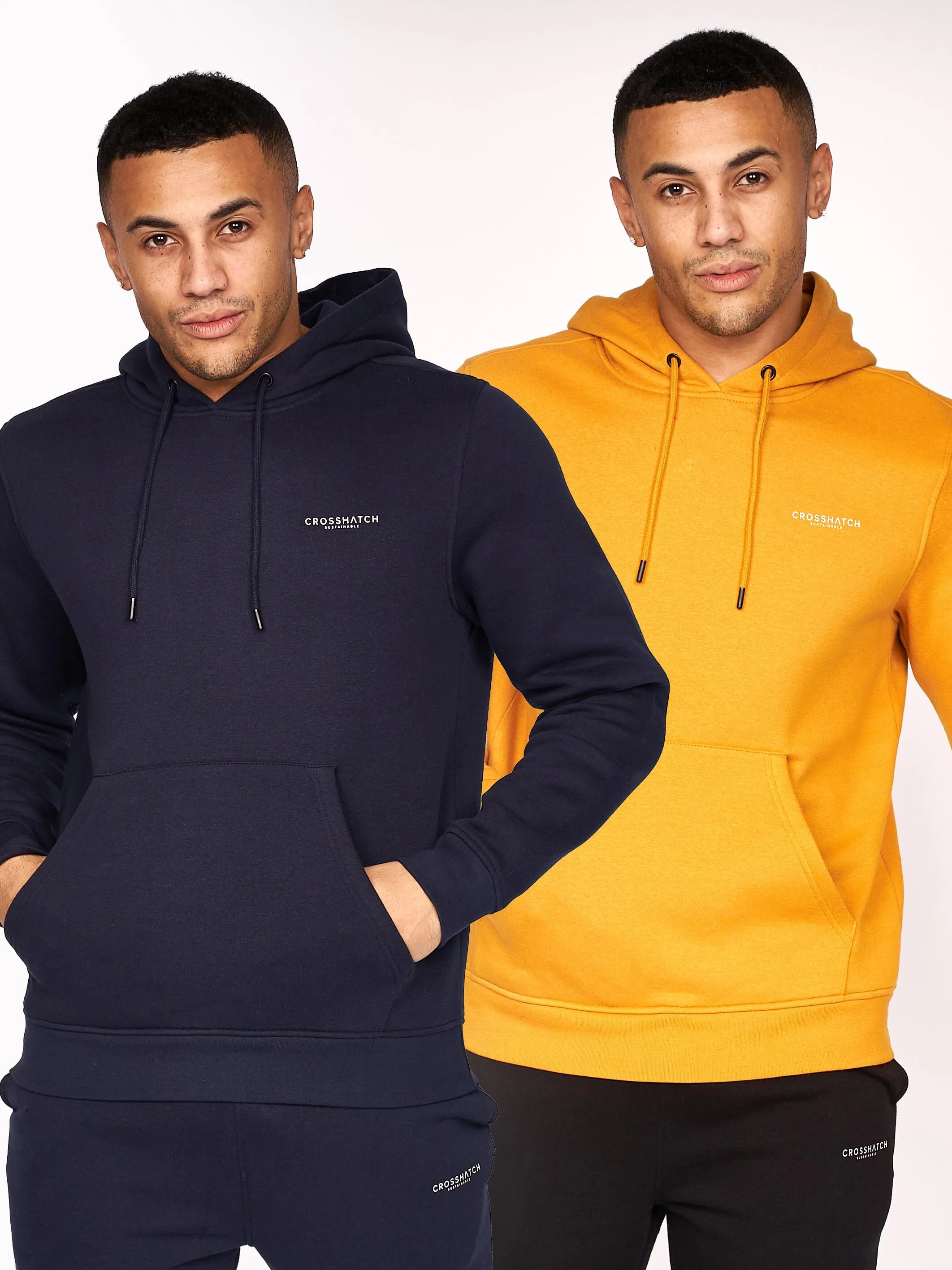 Traymax Hoodie 2pk Navy/Mustard sold by Brand Corner