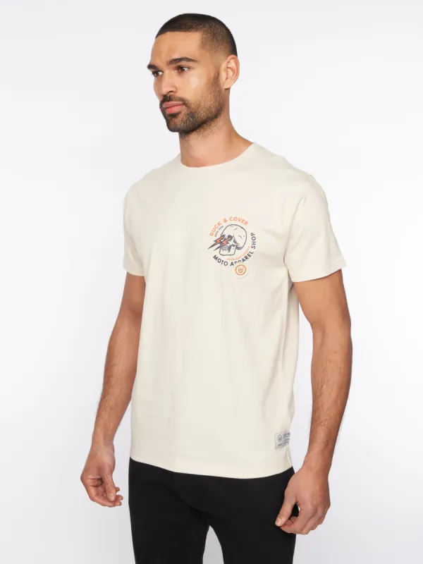 Blevins T-Shirt Off White sold by Brand Corner